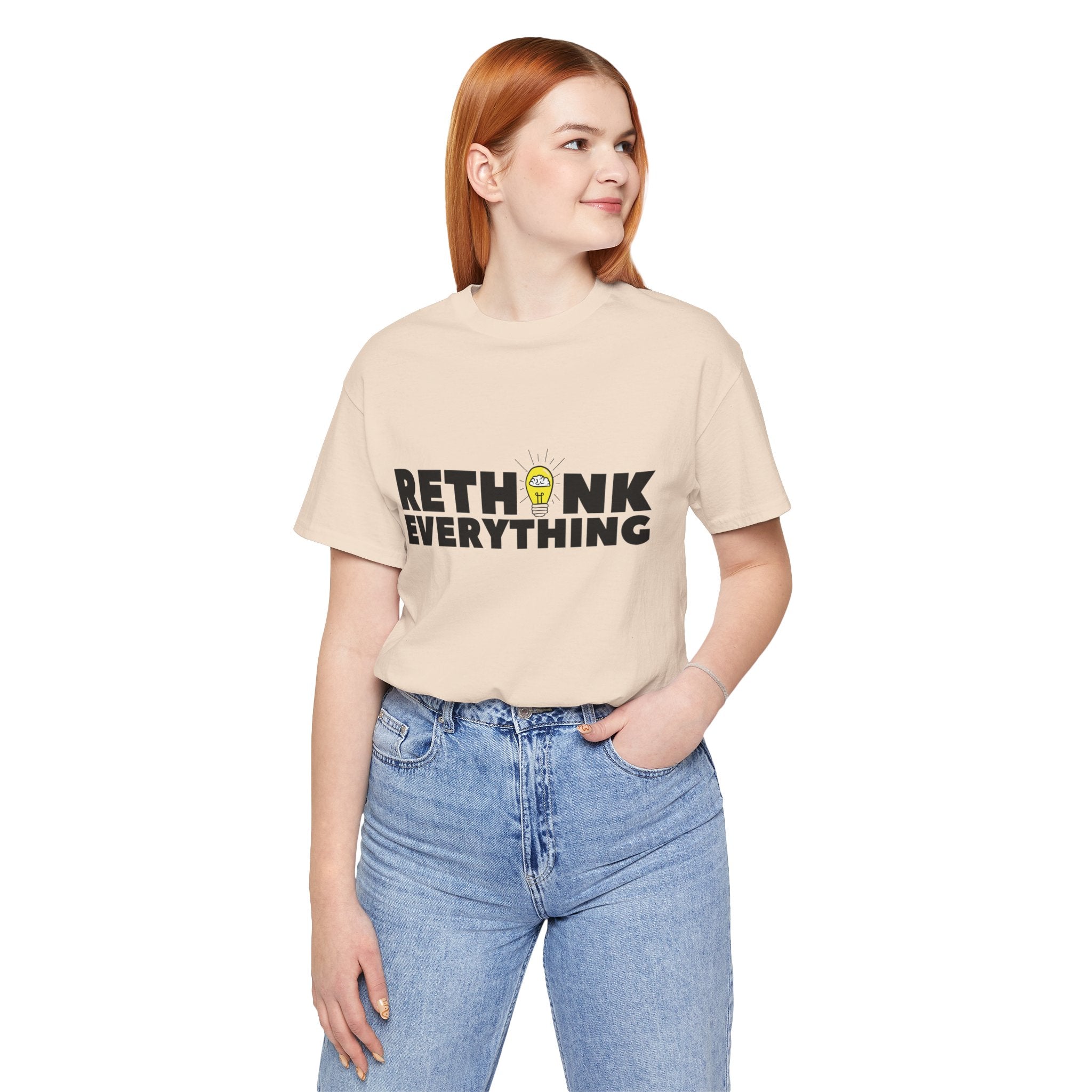 Rethink Everything Craft Beer Premium Bella+Canvas Unisex Jersey Tee