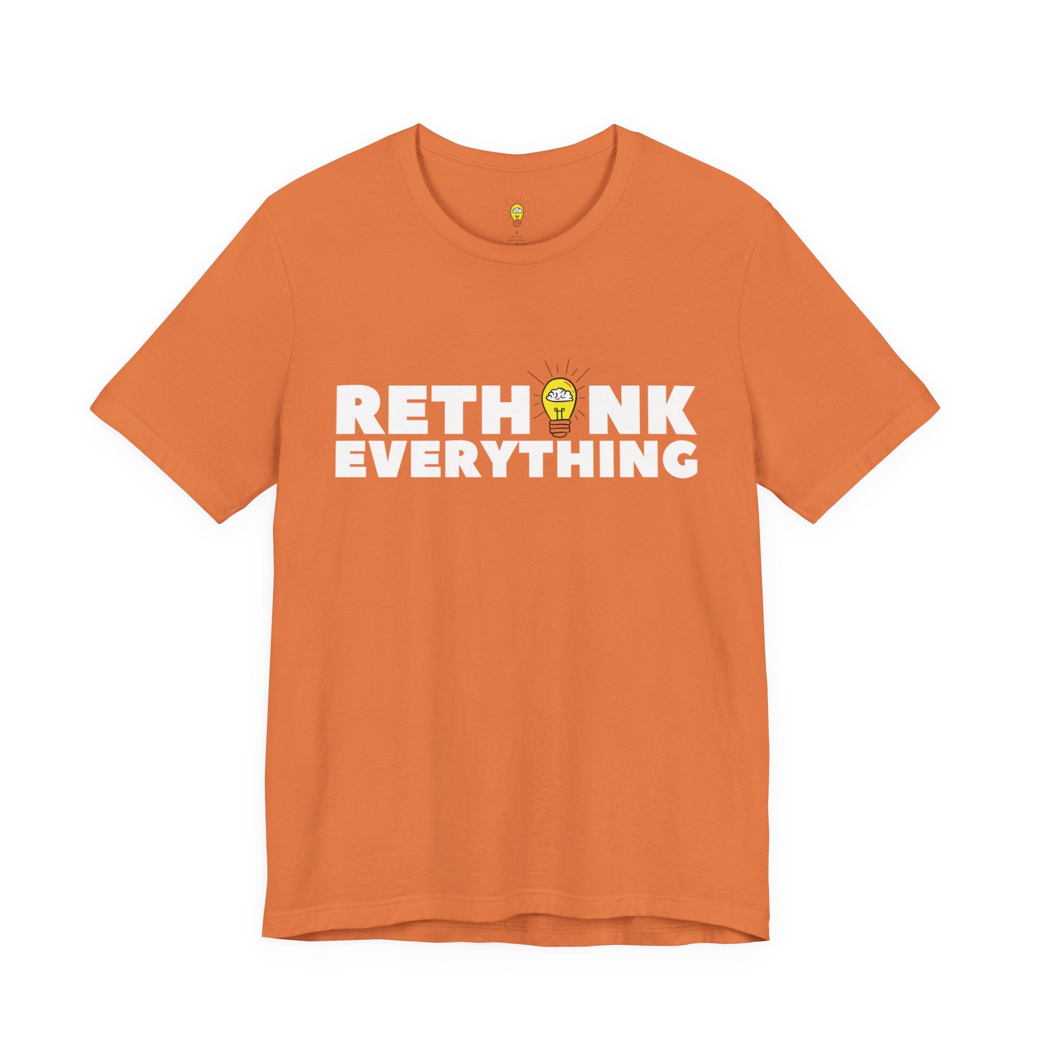 Rethink Everything Selling Real Estate Premium Bella+Canvas Unisex Jersey Tee