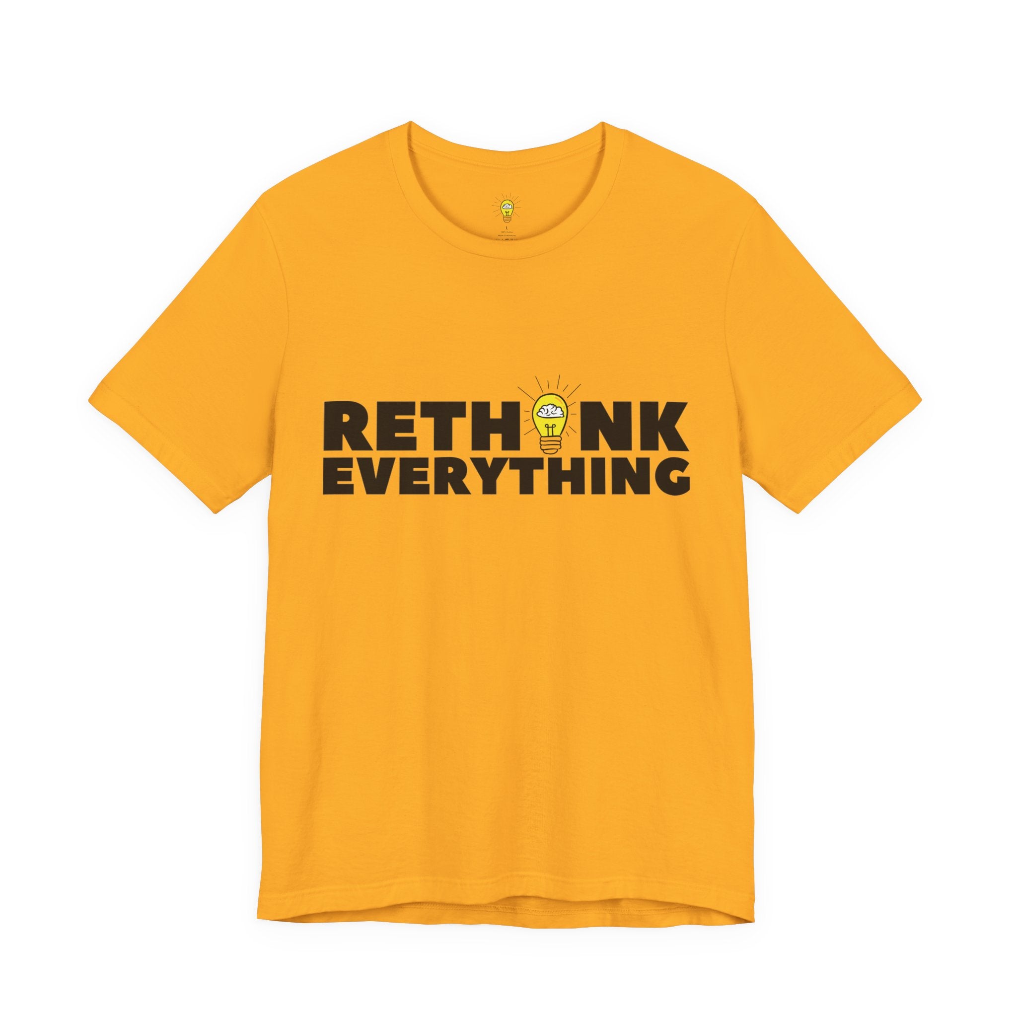 Rethink Everything Mentorship Premium Bella+Canvas Unisex Jersey Tee