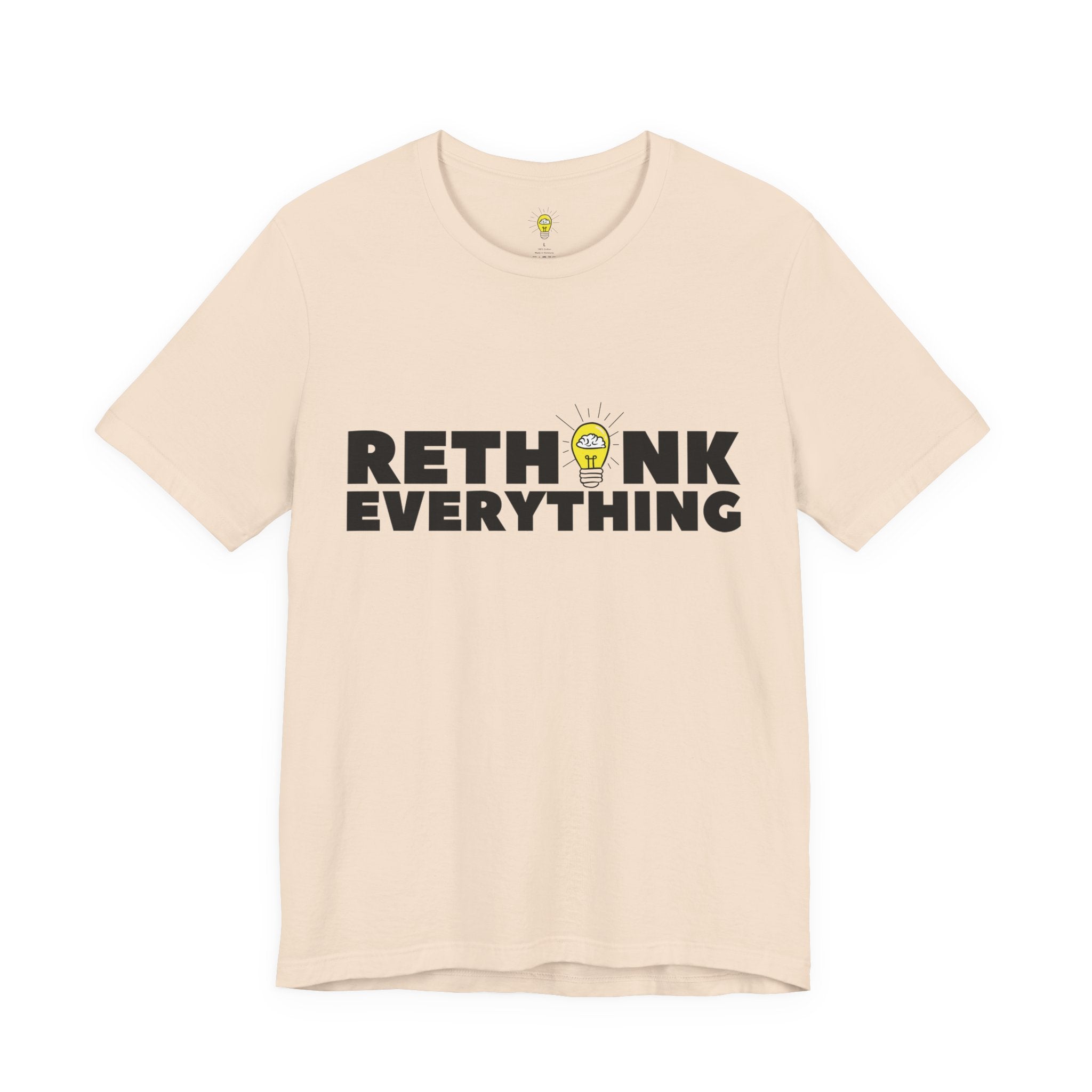 Rethink Everything Craft Beer Premium Bella+Canvas Unisex Jersey Tee