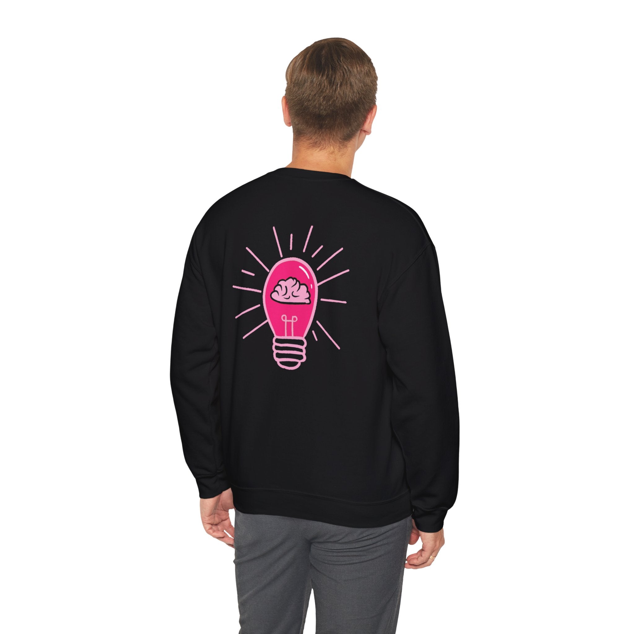 Rethink Everything Networking Crewneck Sweatshirt – Unisex Inspirational Graphic Pullover