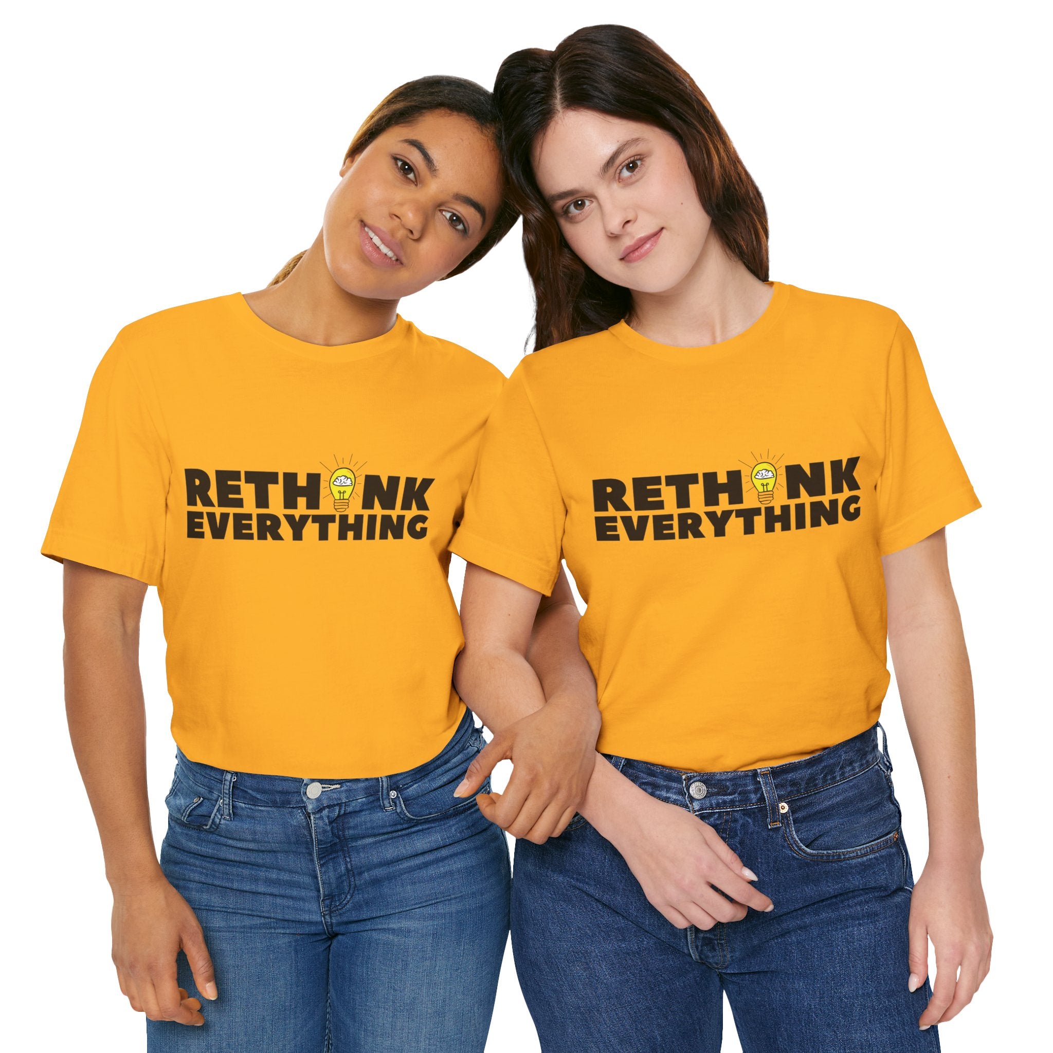 Rethink Everything Mentorship Premium Bella+Canvas Unisex Jersey Tee