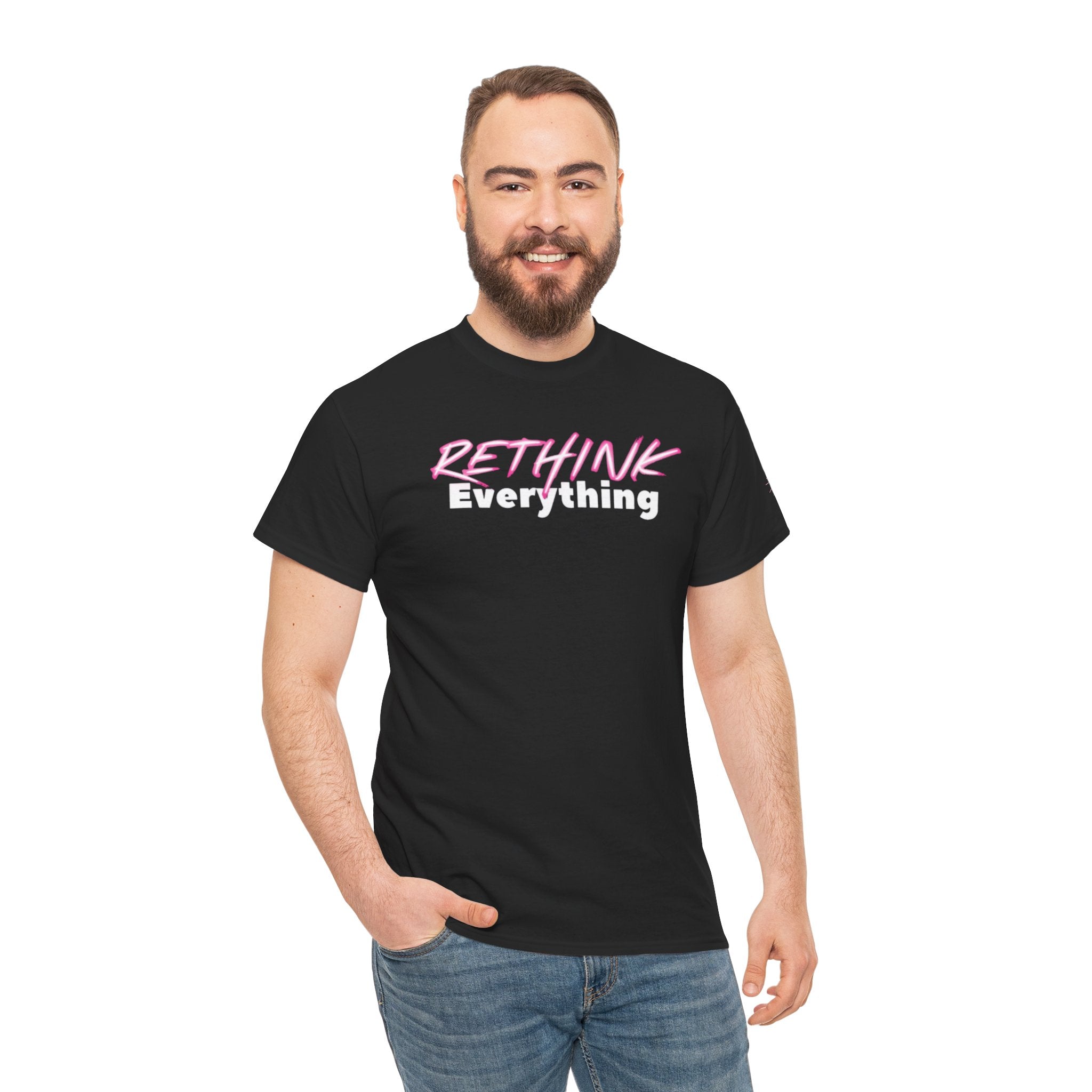 Morgan's Rainbow Fundraiser T-Shirt | #TeamPeach 2026 | Rethink Everything