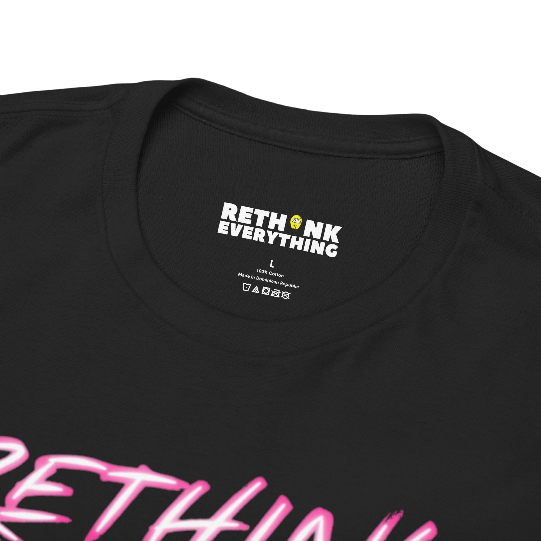 Morgan's Rainbow Fundraiser T-Shirt | #TeamPeach 2026 | Rethink Everything