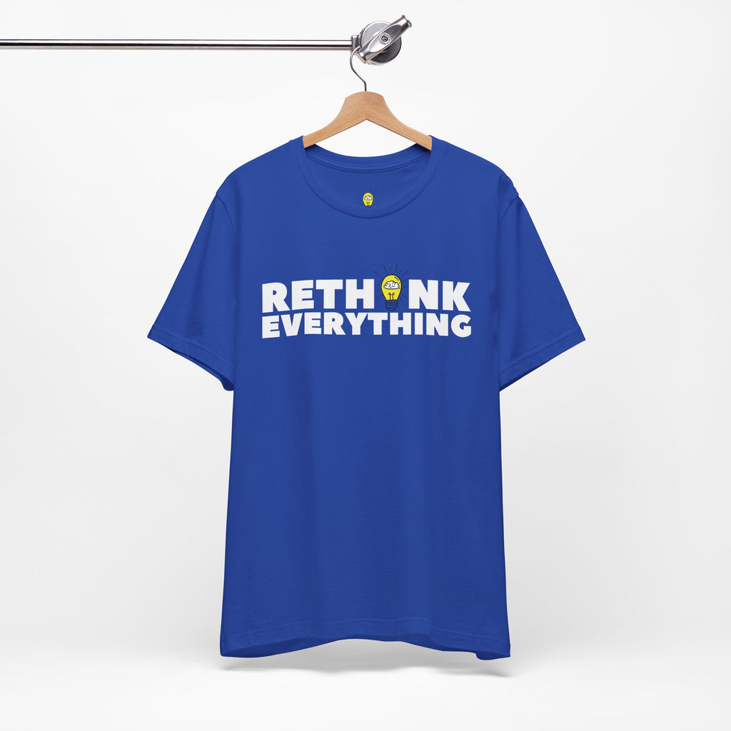 Rethink Everything Insurance Agencies Premium Bella+Canvas Unisex Jersey Tee