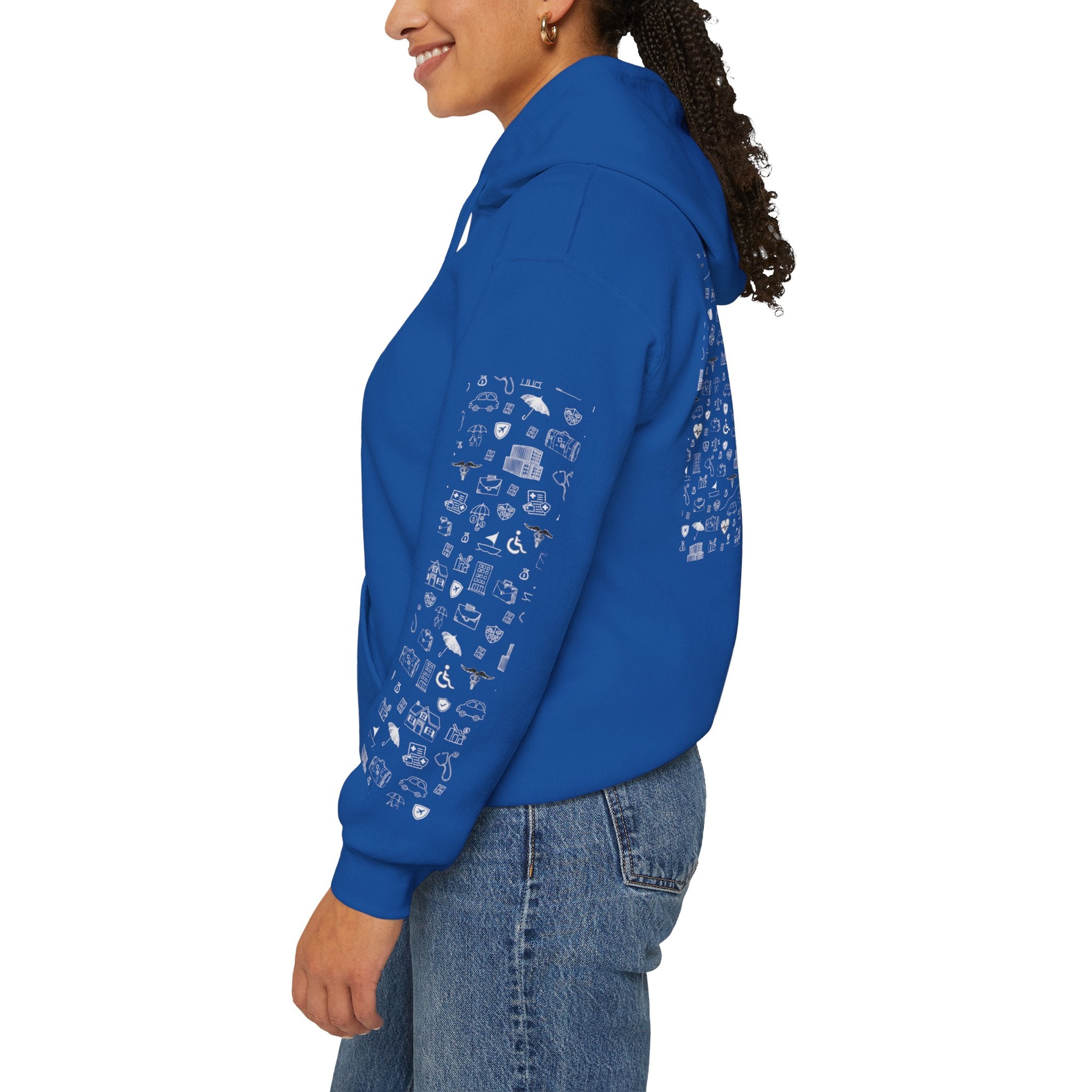 Rethink Everything Insurance Agencies Hoodie, Unisex Cozy Sweatshirt, Gift for Thought Leaders, Inspirational Fashion, Casual Wear, Unique Graphic Pullover