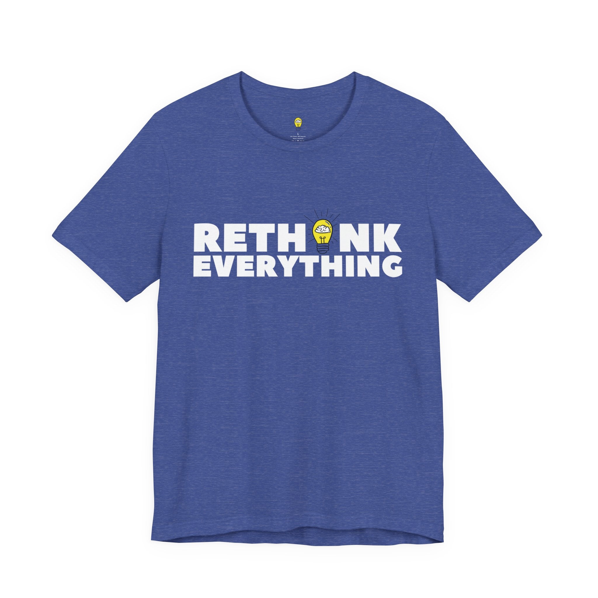 Rethink Everything Buying a Home Hacks Premium Bella+Canvas Unisex Jersey Tee