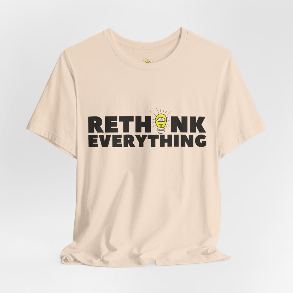 Rethink Everything Craft Beer Premium Bella+Canvas Unisex Jersey Tee