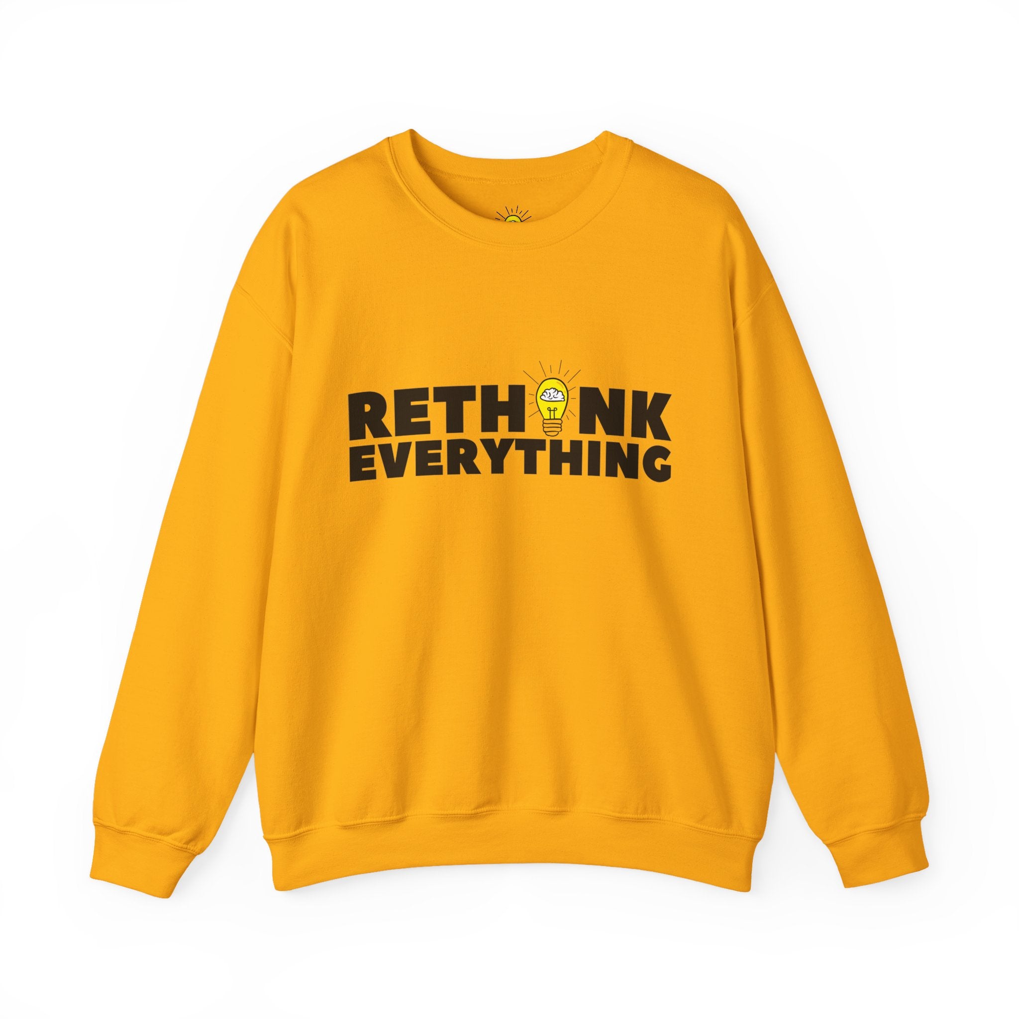 Rethink Everything Mentorship Crewneck Sweatshirt – Unisex Inspirational Graphic Pullover