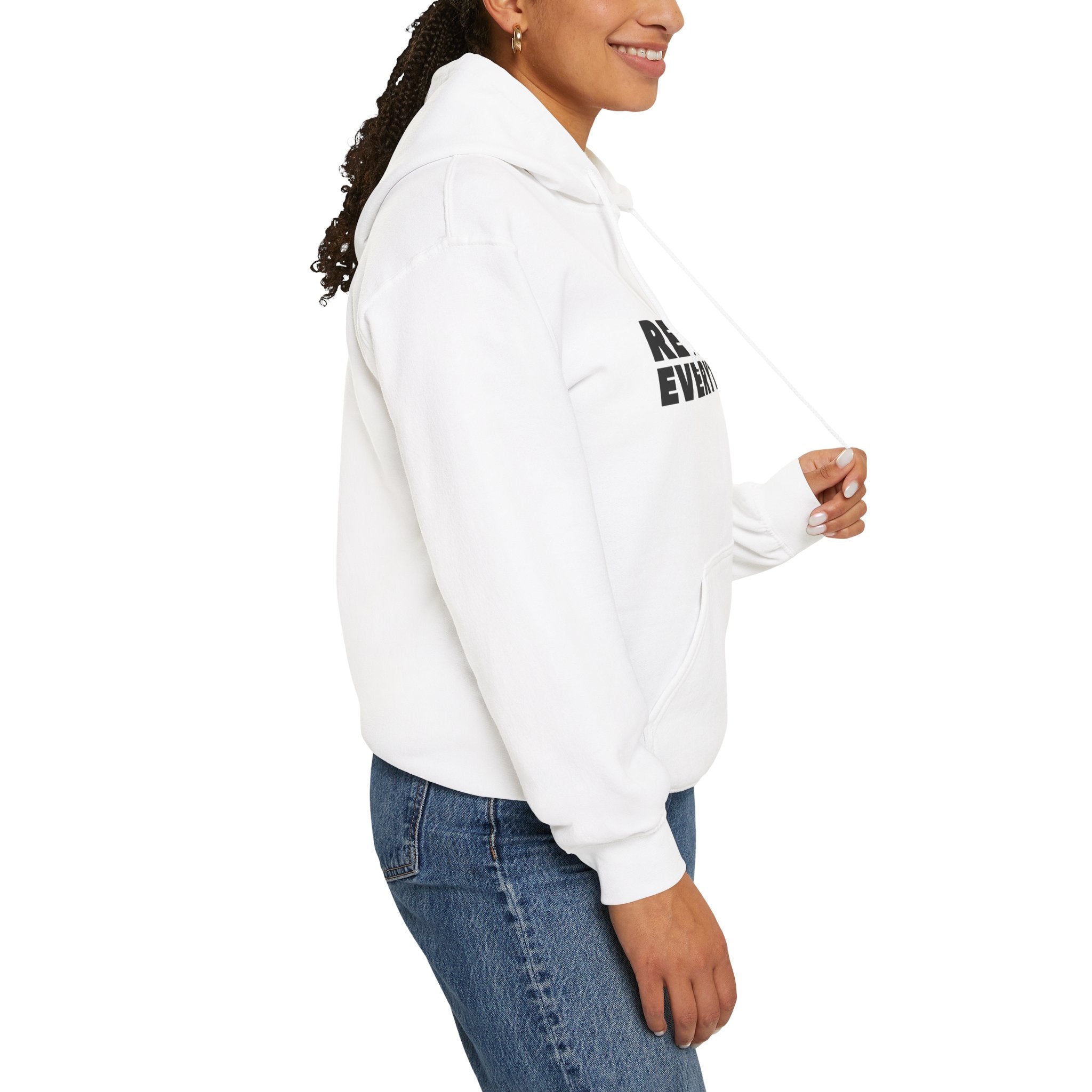Rethink Everything Financial literacy Hoodie, Unisex Cozy Sweatshirt, Gift for Thought Leaders, Inspirational Fashion, Casual Wear, Unique Graphic Pullover