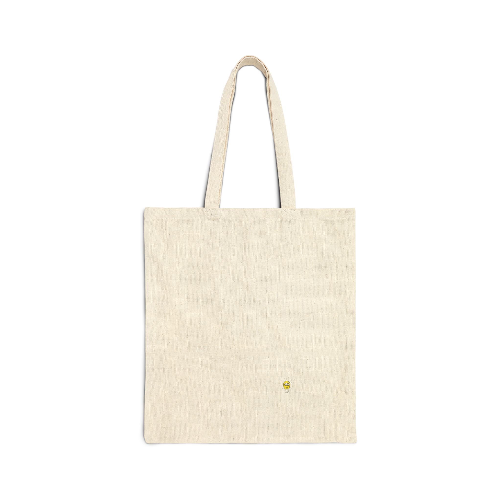 Tote Bag — Rethink Everything LOGO Idea Graphic Cotton Canvas Tote