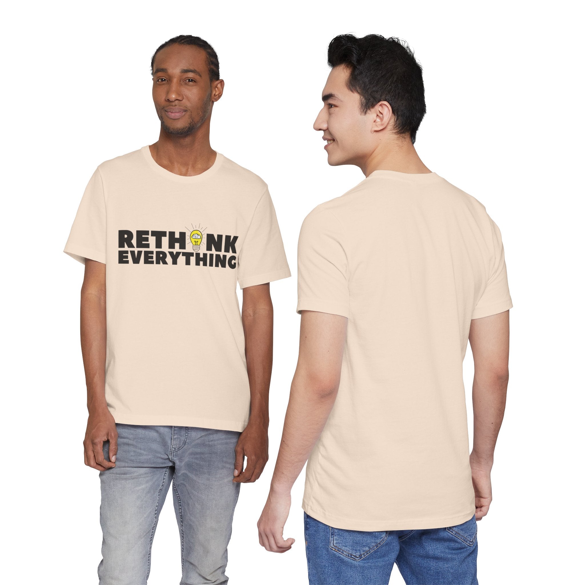 Rethink Everything Craft Beer Premium Bella+Canvas Unisex Jersey Tee