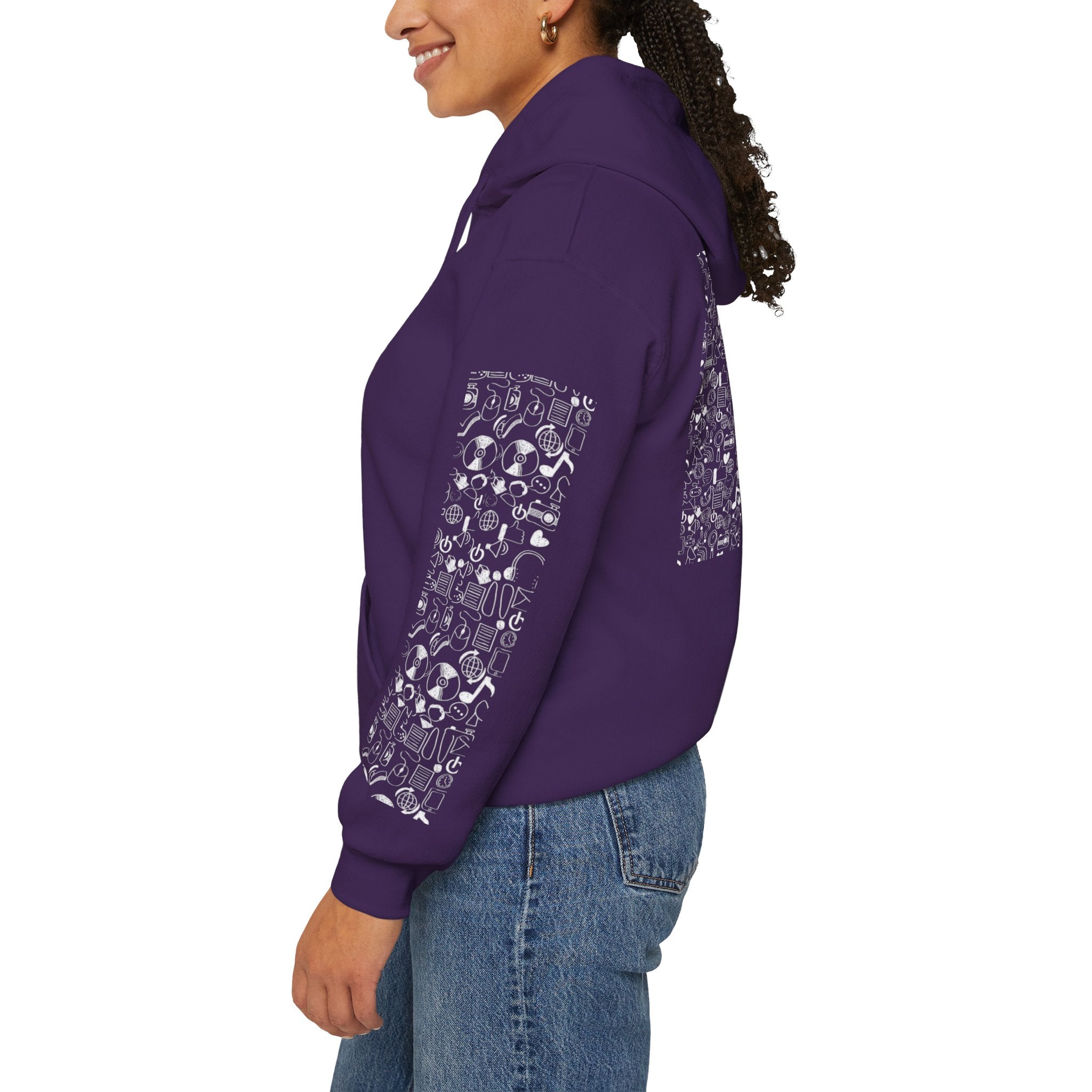 Rethink Everything Social Media Hoodie, Unisex Cozy Sweatshirt, Gift for Thought Leaders, Inspirational Fashion, Casual Wear, Unique Graphic Pullover