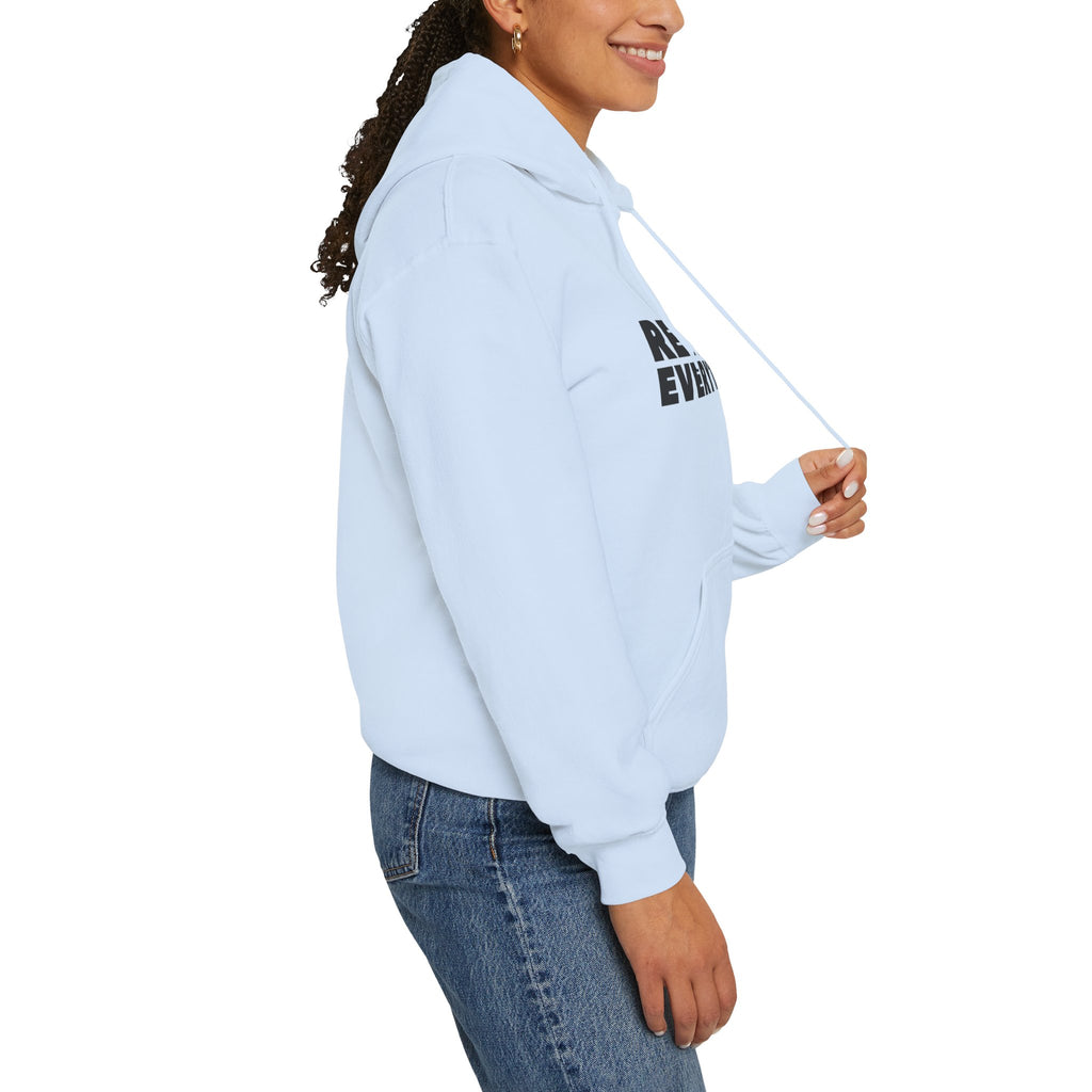 Rethink Everything Business Planning Hoodie, Unisex Cozy Sweatshirt, Gift for Thought Leaders, Inspirational Fashion, Casual Wear, Unique Graphic Pullover