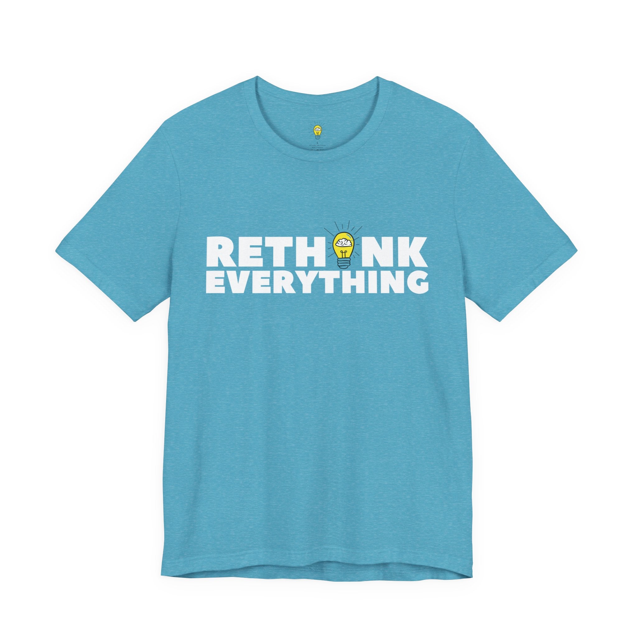 Rethink Everything Mortgage Risk And Compliance Premium Bella+Canvas Unisex Jersey Tee