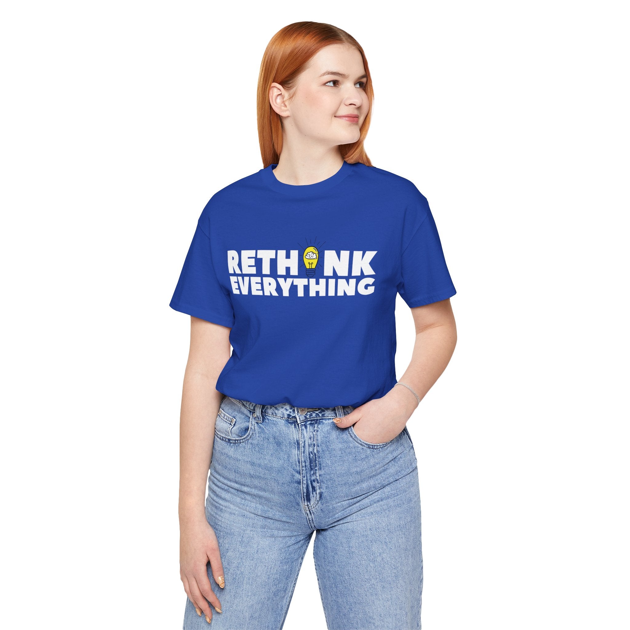 Rethink Everything Insurance Agencies Premium Bella+Canvas Unisex Jersey Tee