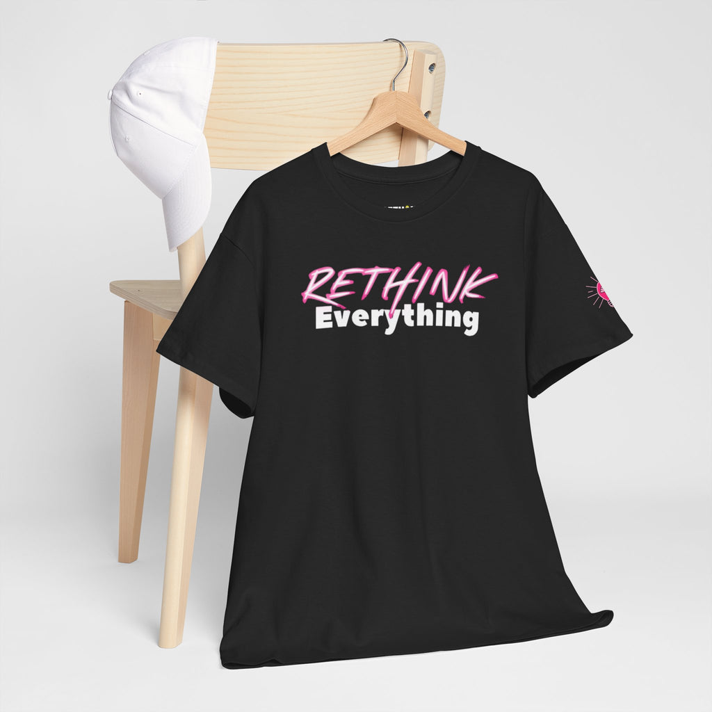 Morgan's Rainbow Fundraiser T-Shirt | #TeamPeach 2026 | Rethink Everything