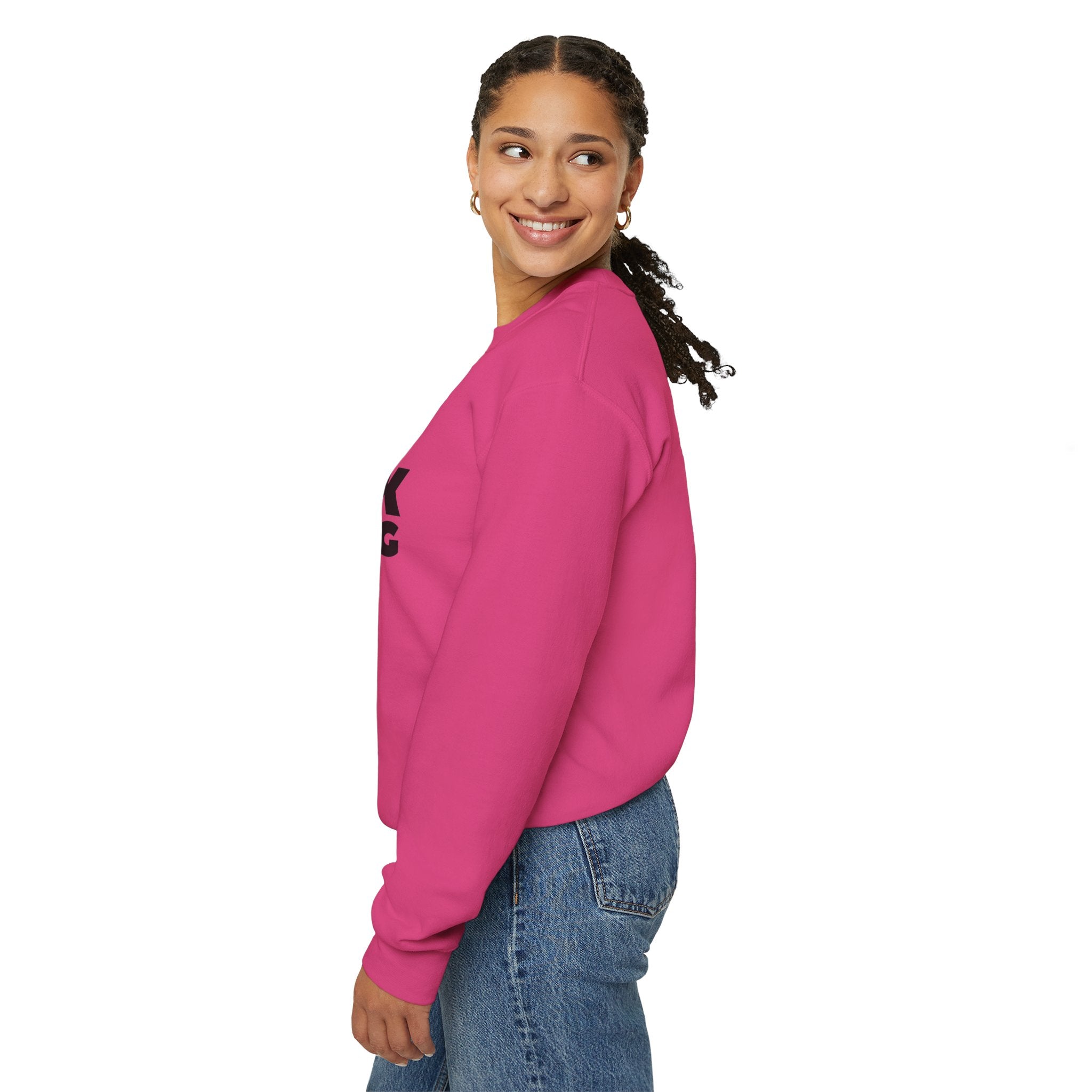 Rethink Everything Networking Crewneck Sweatshirt – Unisex Inspirational Graphic Pullover