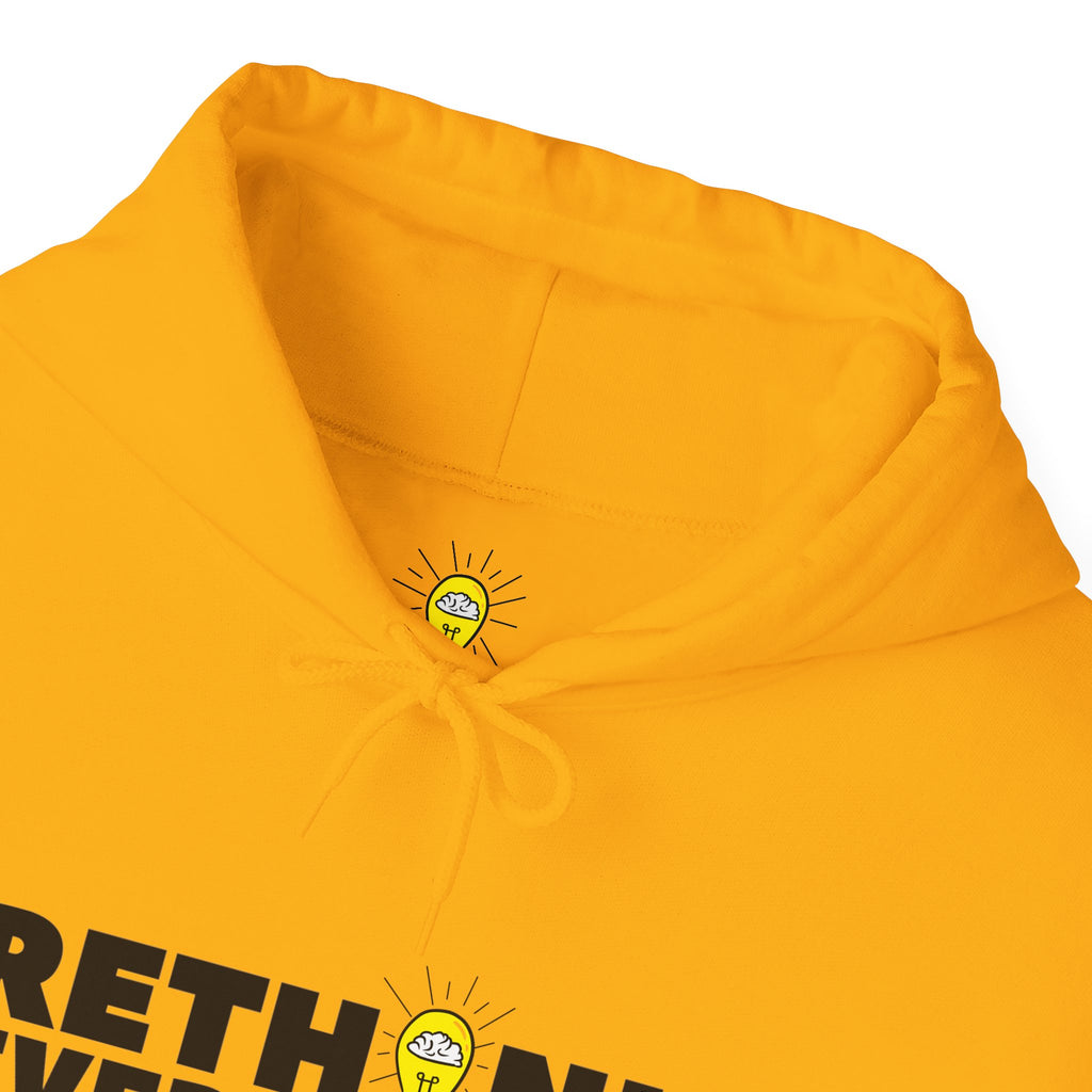 Rethink Everything Mentorship Hoodie, Unisex Cozy Sweatshirt, Gift for Thought Leaders, Inspirational Fashion, Casual Wear, Unique Graphic Pullover