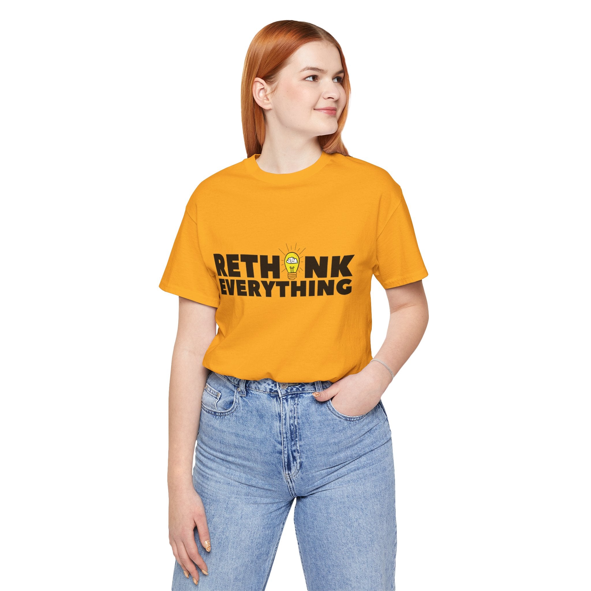 Rethink Everything Mentorship Premium Bella+Canvas Unisex Jersey Tee
