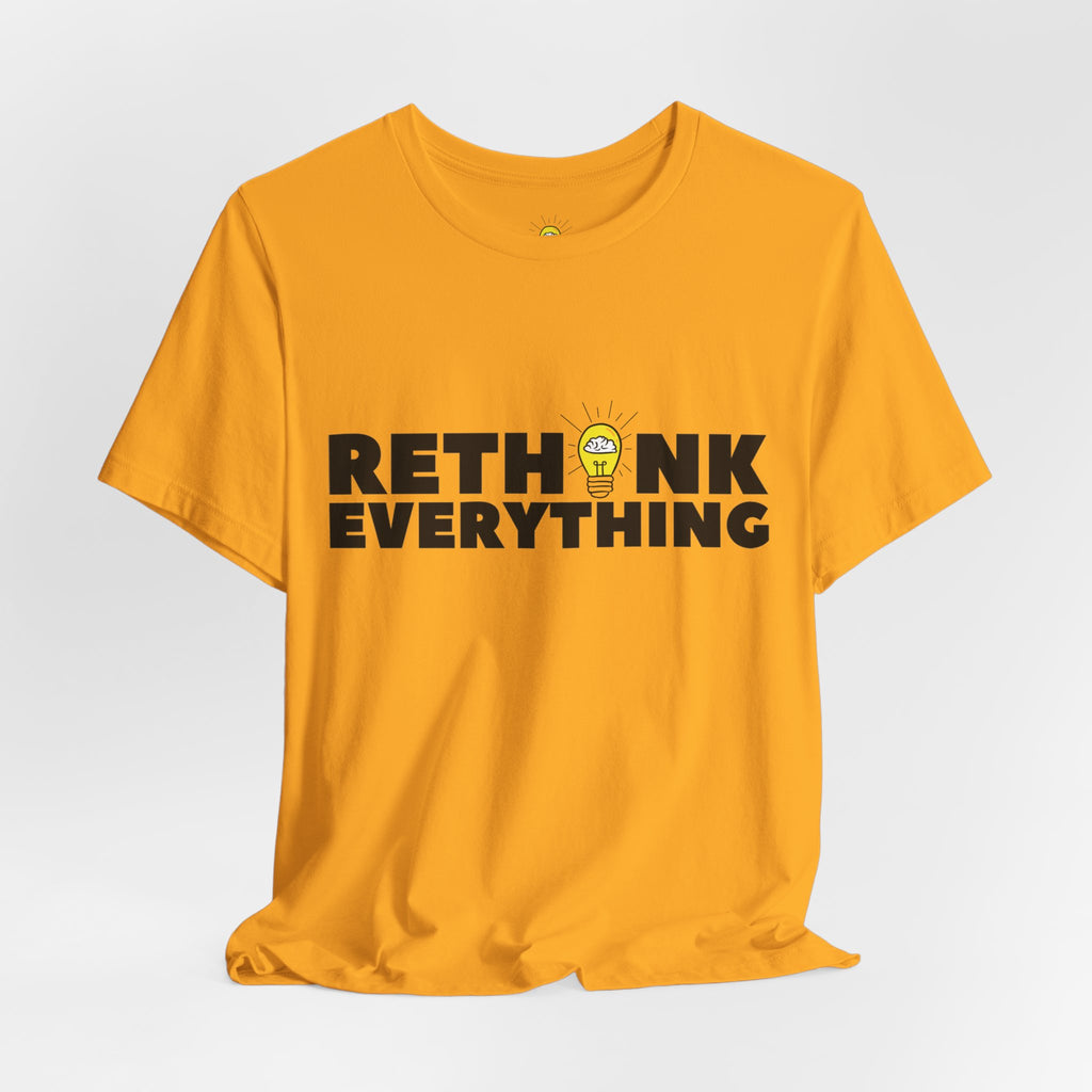 Rethink Everything Mentorship Premium Bella+Canvas Unisex Jersey Tee
