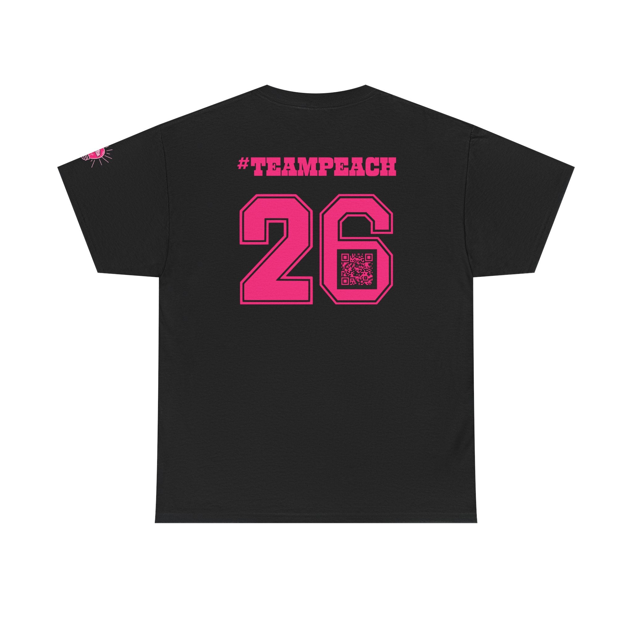 Morgan's Rainbow Fundraiser T-Shirt | #TeamPeach 2026 | Rethink Everything