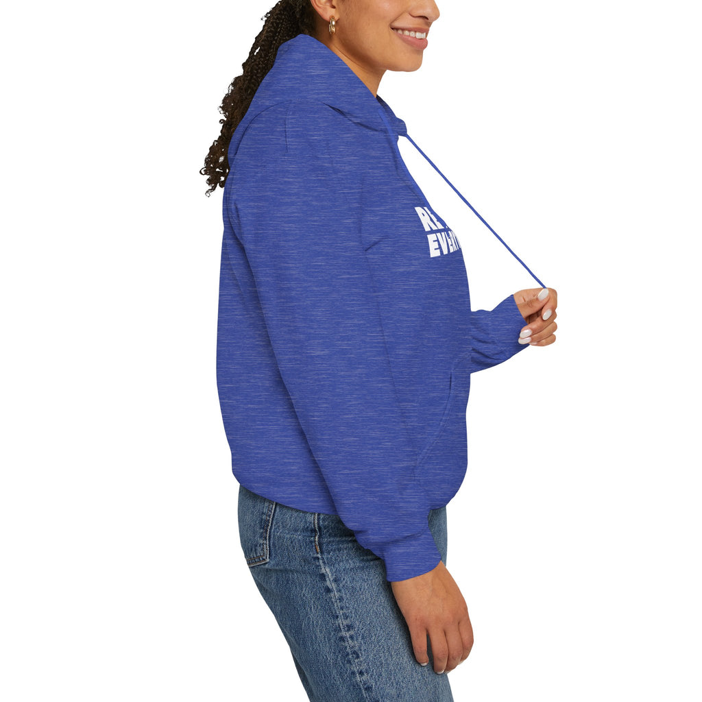 Rethink Everything Buying a Home Hacks Hoodie, Unisex Cozy Sweatshirt, Gift for Thought Leaders, Inspirational Fashion, Casual Wear, Unique Graphic Pullover