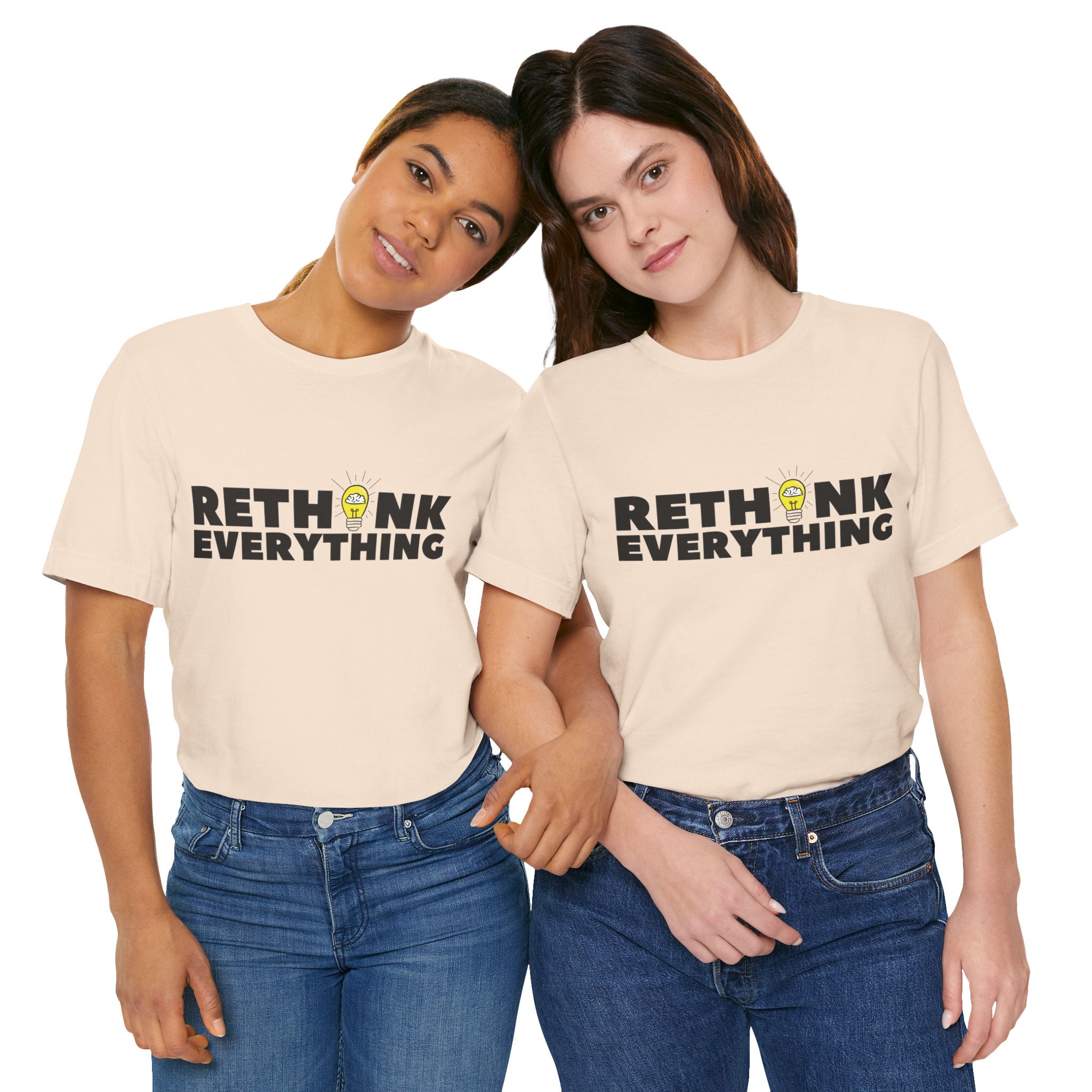 Rethink Everything Craft Beer Premium Bella+Canvas Unisex Jersey Tee