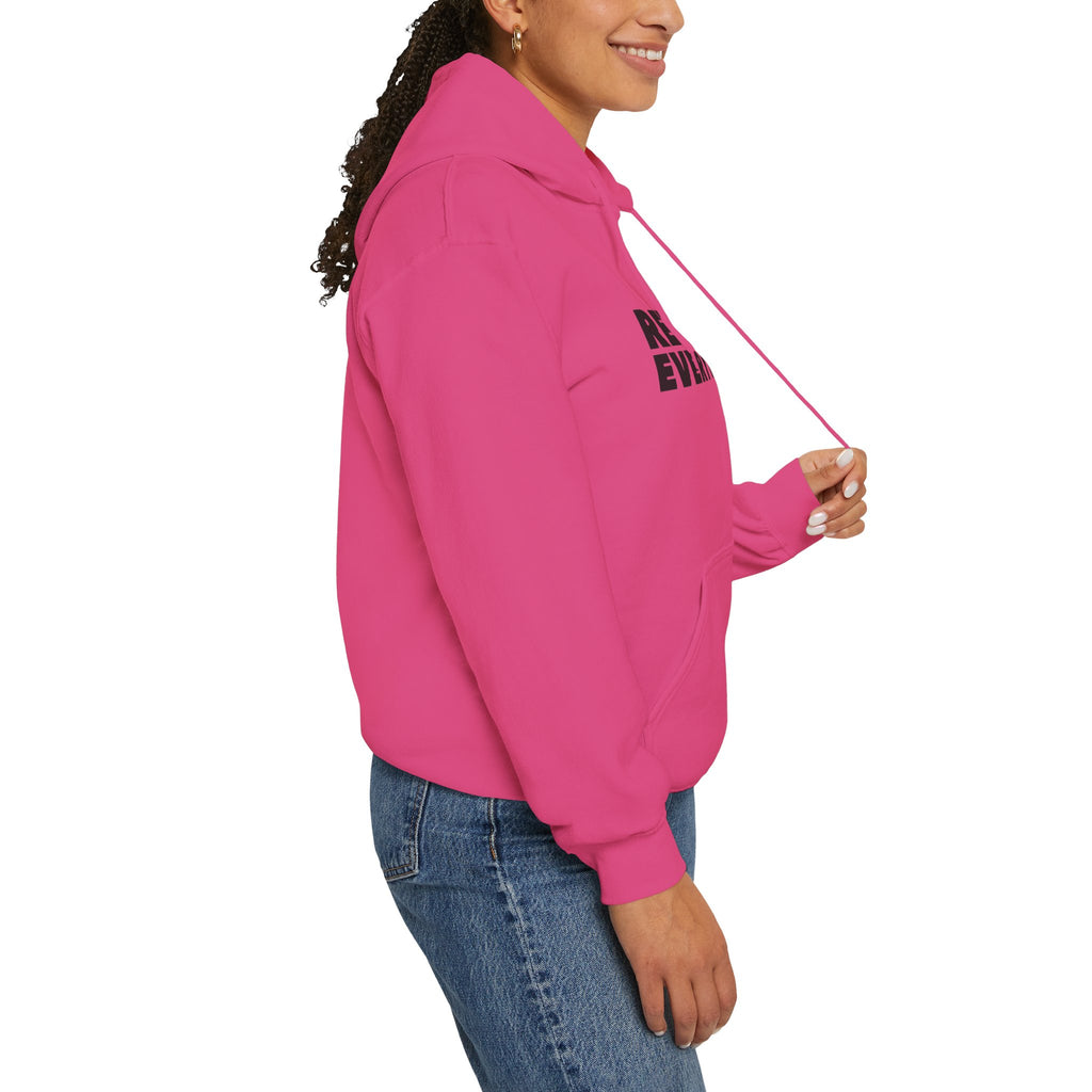 Rethink Everything Networking Hoodie, Unisex Cozy Sweatshirt, Gift for Thought Leaders, Inspirational Fashion, Casual Wear, Unique Graphic Pullover
