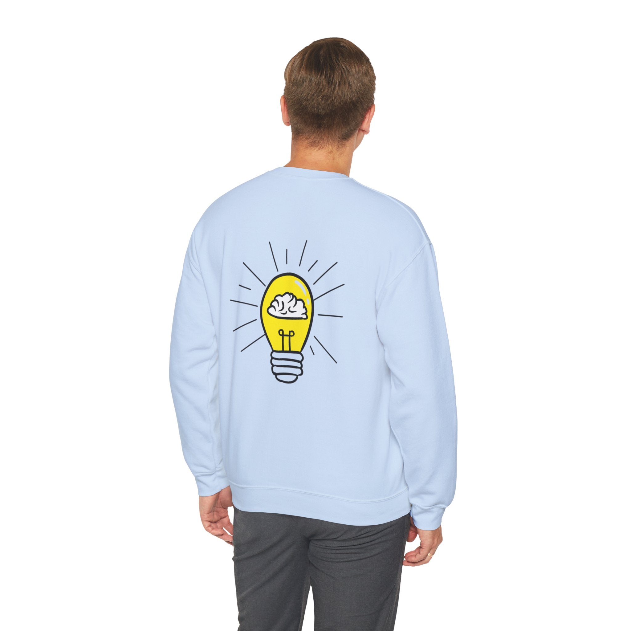 Rethink Everything Business Planning Crewneck Sweatshirt – Unisex Inspirational Graphic Pullover