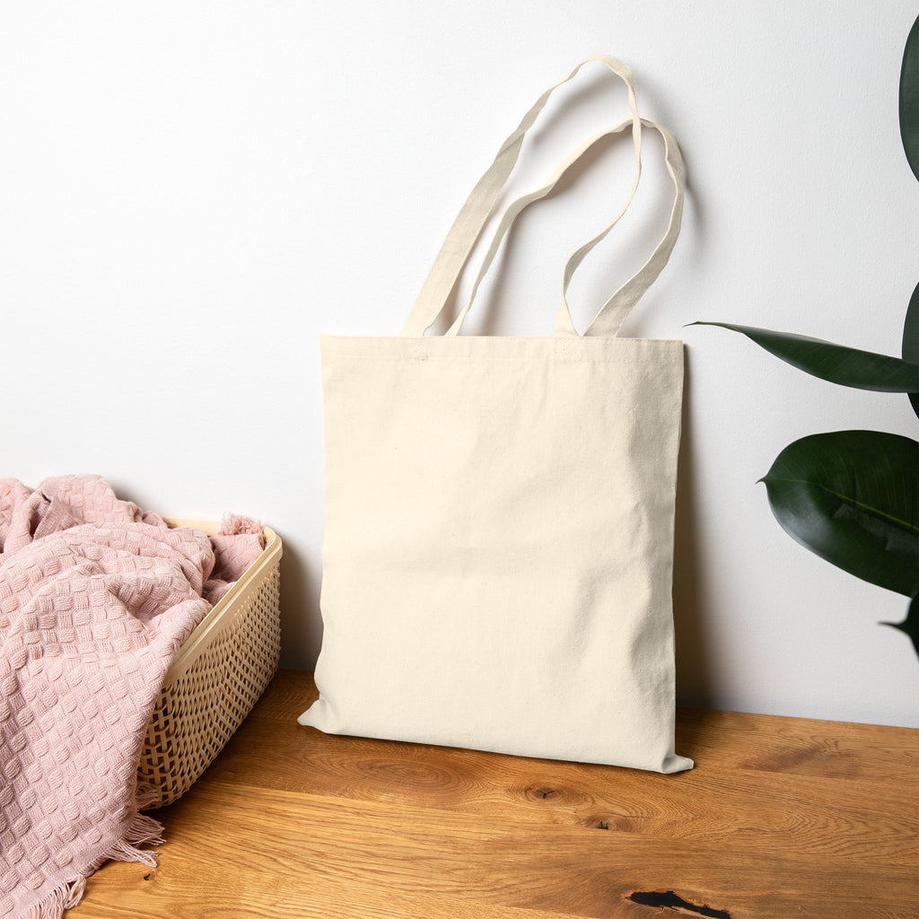 Tote Bag — Rethink Everything LOGO Idea Graphic Cotton Canvas Tote