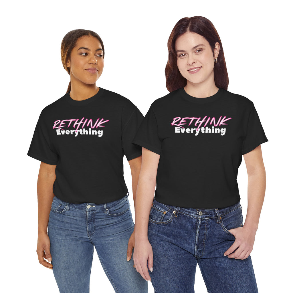 Morgan's Rainbow Fundraiser T-Shirt | #TeamPeach 2026 | Rethink Everything