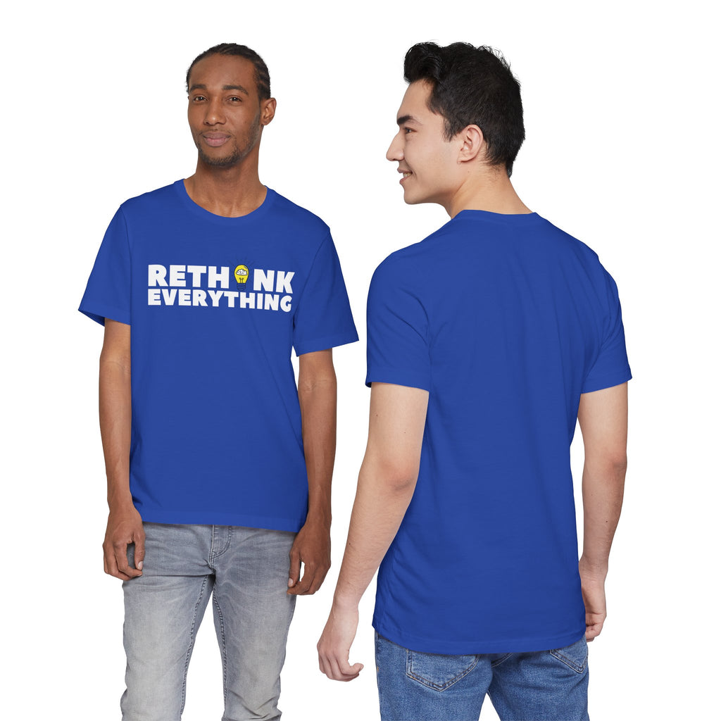 Rethink Everything Insurance Agencies Premium Bella+Canvas Unisex Jersey Tee