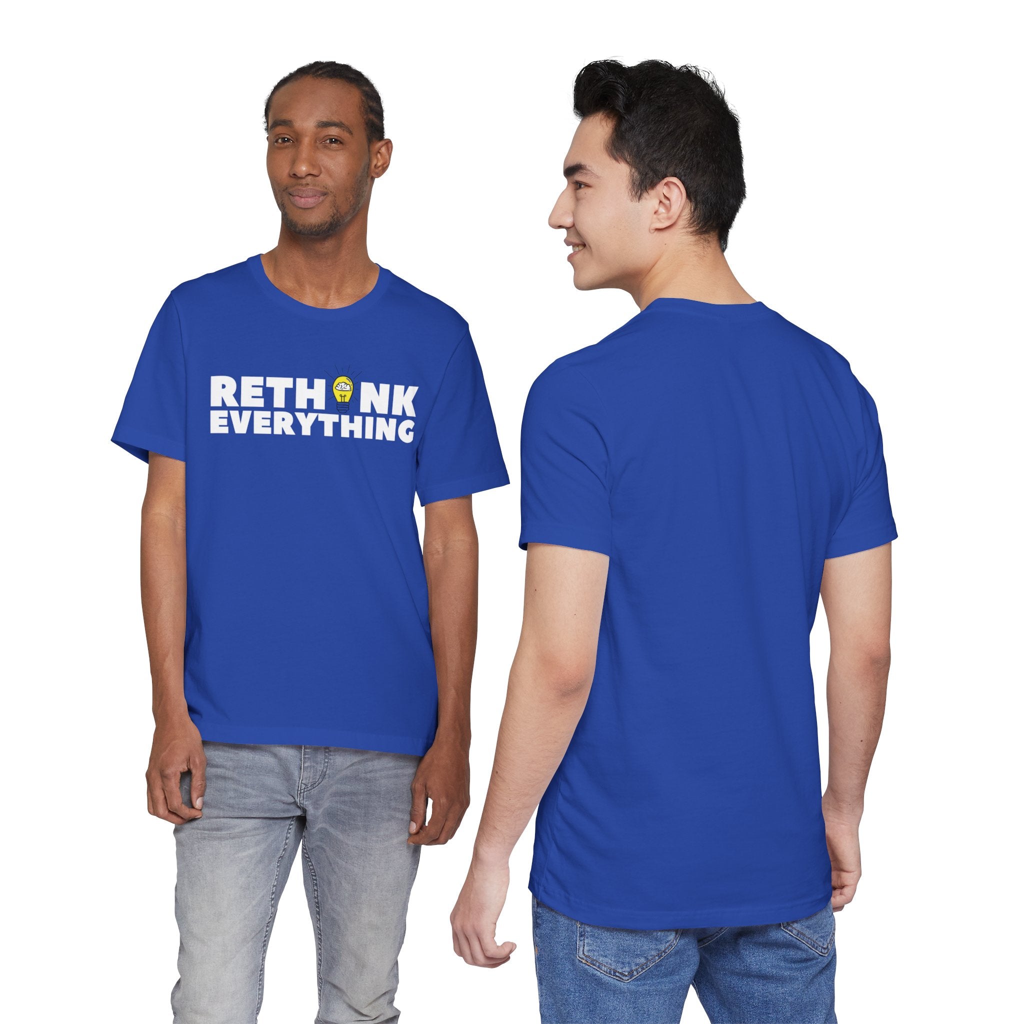 Rethink Everything Insurance Agencies Premium Bella+Canvas Unisex Jersey Tee