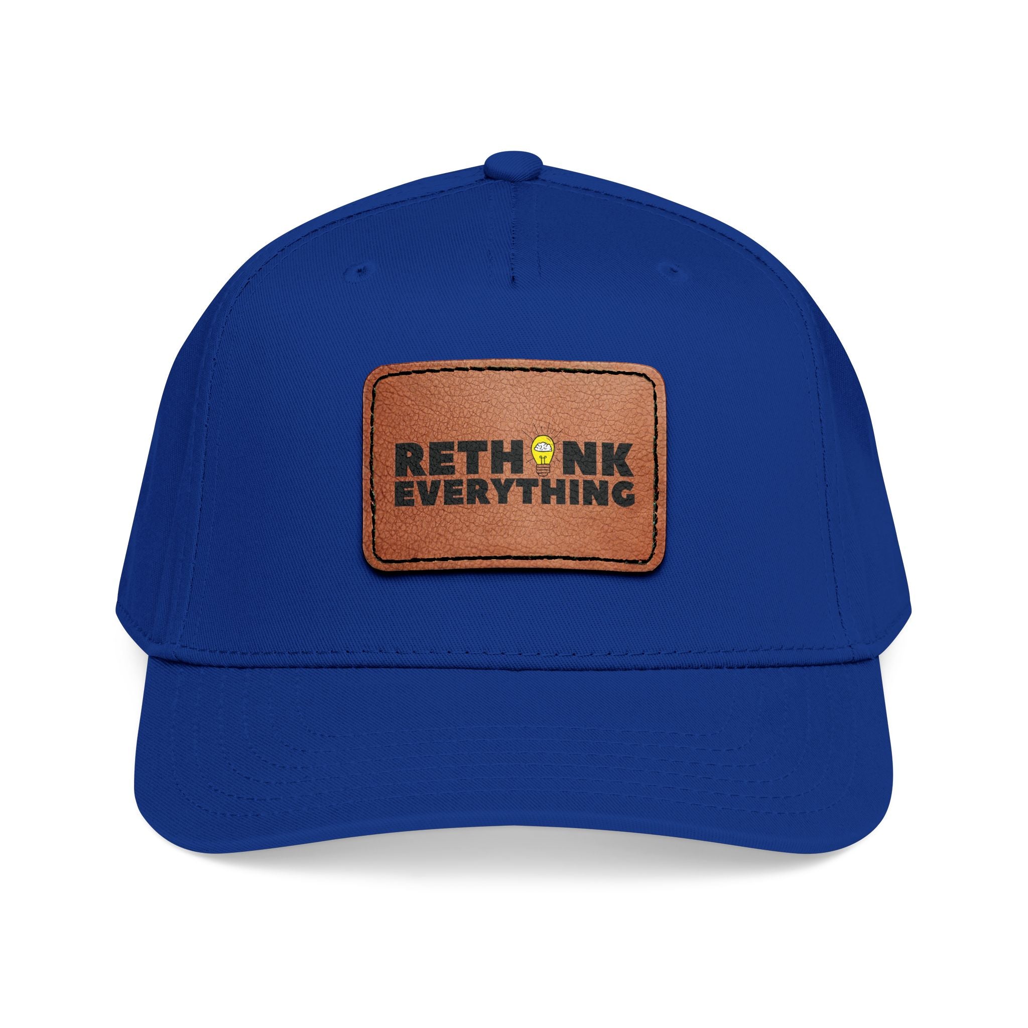 Rethink Everything Prospecting Leather Patch Baseball Cap