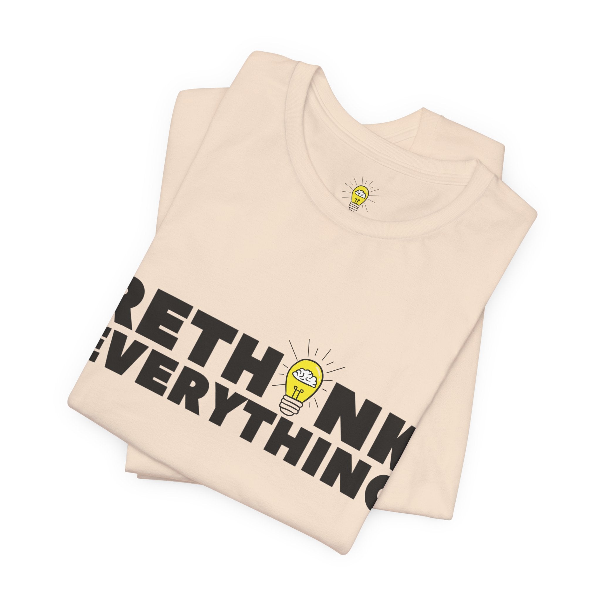 Rethink Everything Craft Beer Premium Bella+Canvas Unisex Jersey Tee