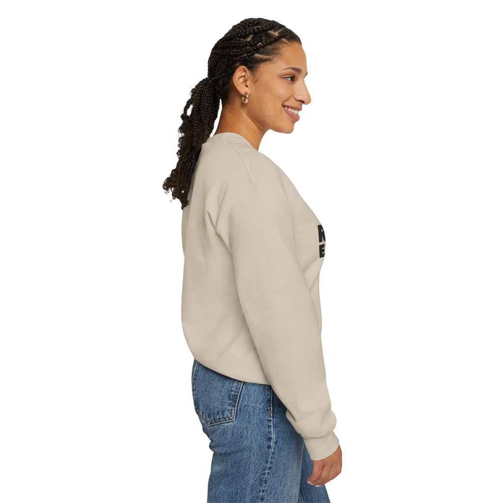 Rethink Everything Craft Beer Crewneck Sweatshirt – Unisex Inspirational Graphic Pullover