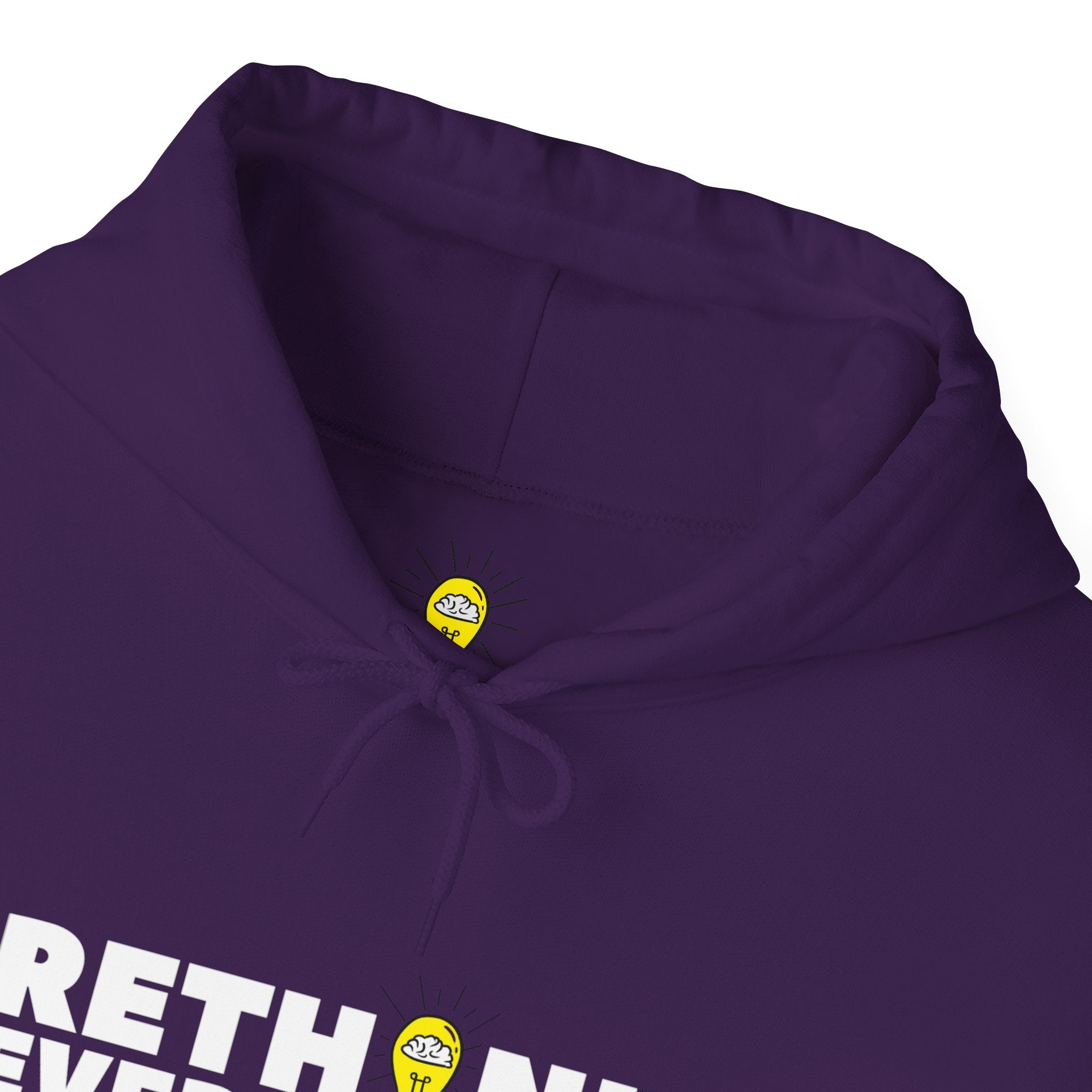 Rethink Everything Social Media Hoodie, Unisex Cozy Sweatshirt, Gift for Thought Leaders, Inspirational Fashion, Casual Wear, Unique Graphic Pullover