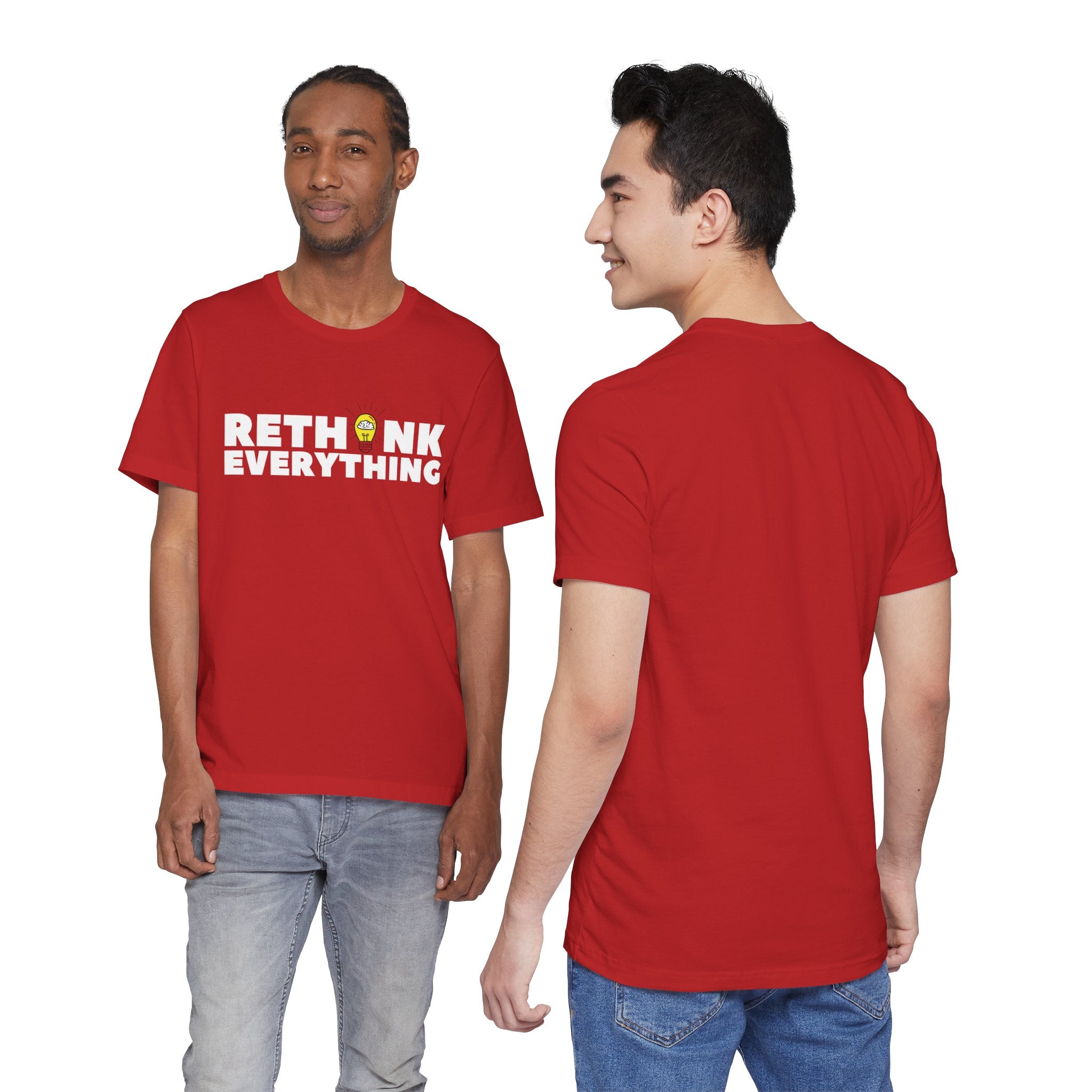 Rethink Everything CRM Premium Bella+Canvas Unisex Jersey Tee