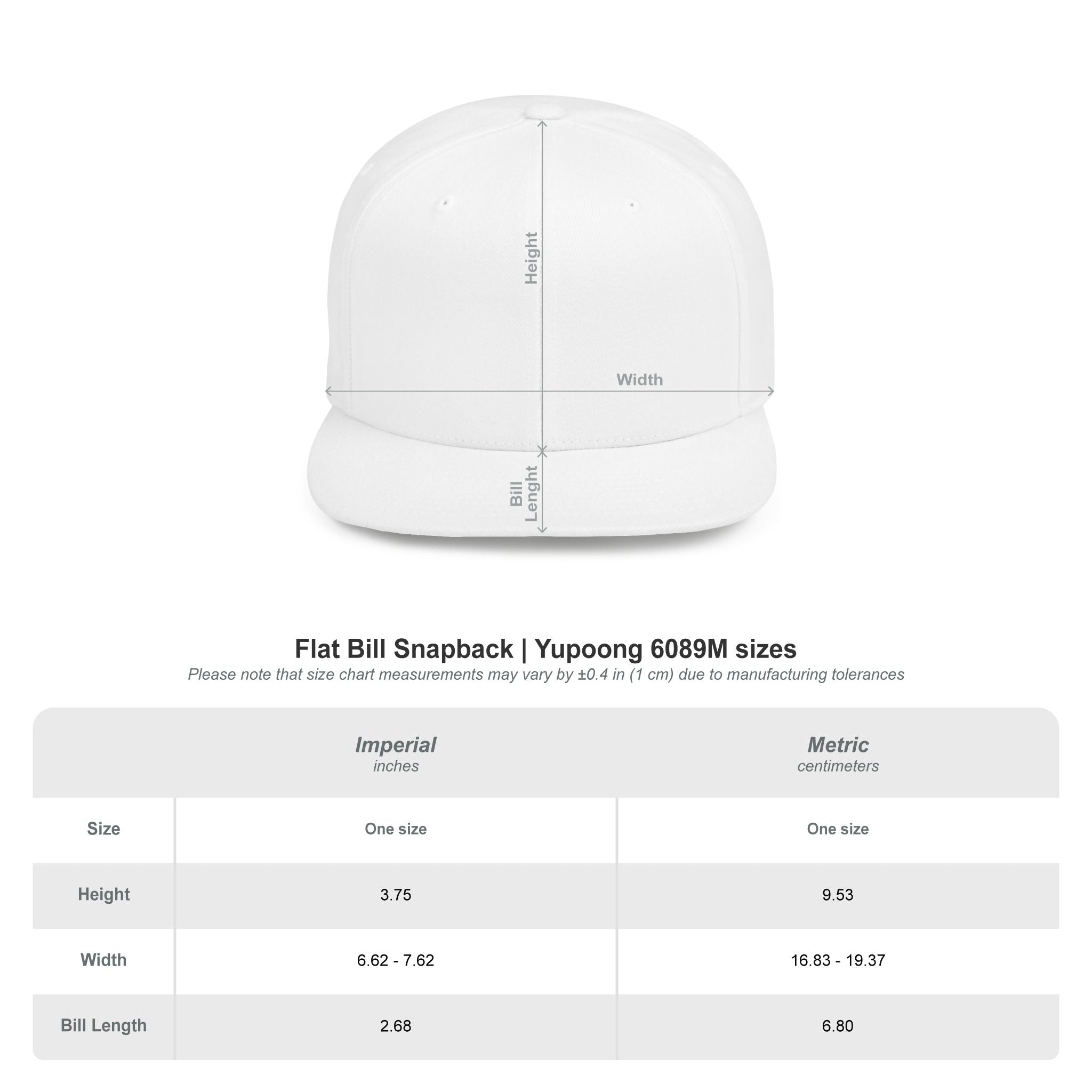 Rethink Everything White Flat-Bill Snapback Hat — Bold Statement Cap
