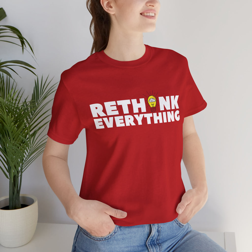 Rethink Everything CRM Premium Bella+Canvas Unisex Jersey Tee