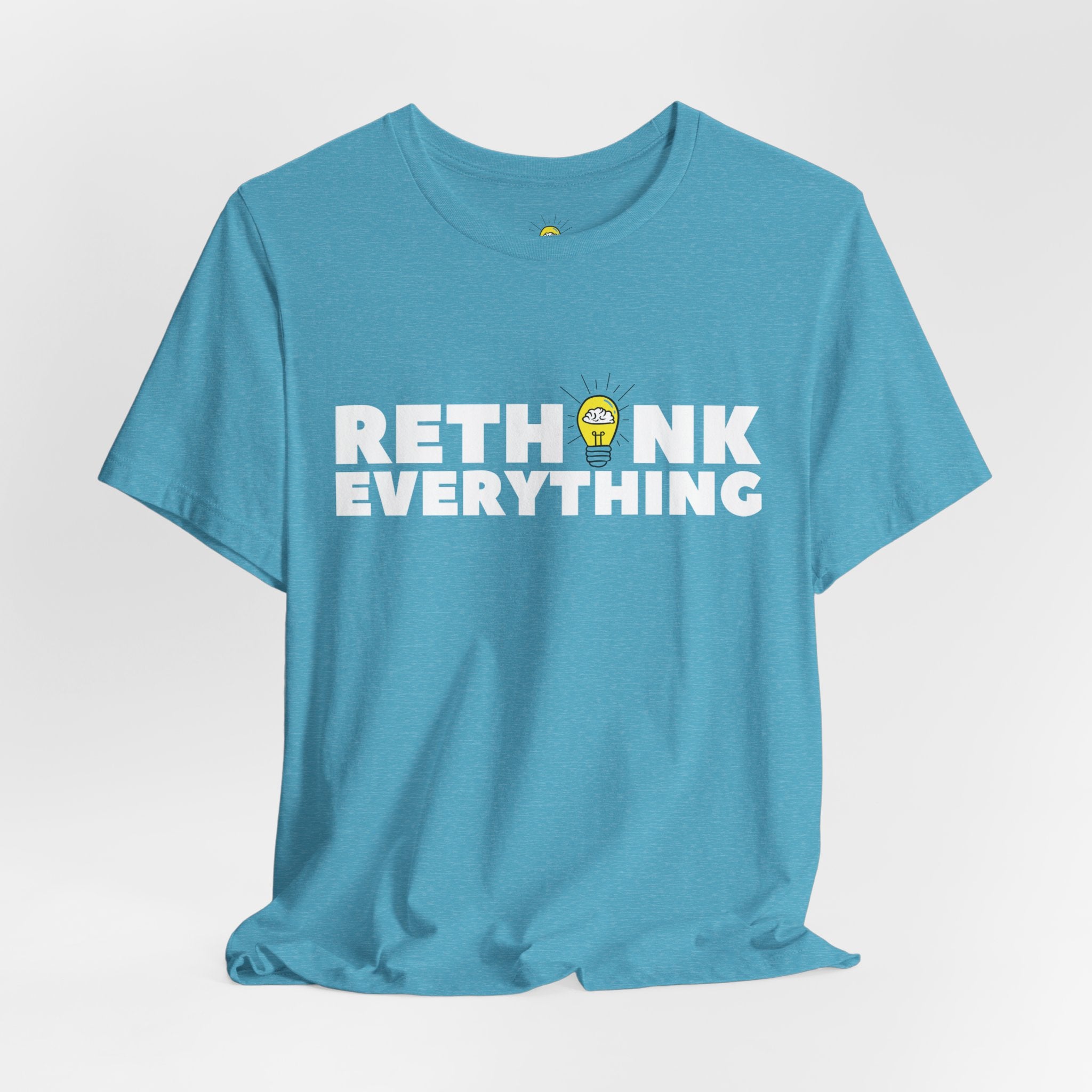 Rethink Everything Mortgage Risk And Compliance Premium Bella+Canvas Unisex Jersey Tee