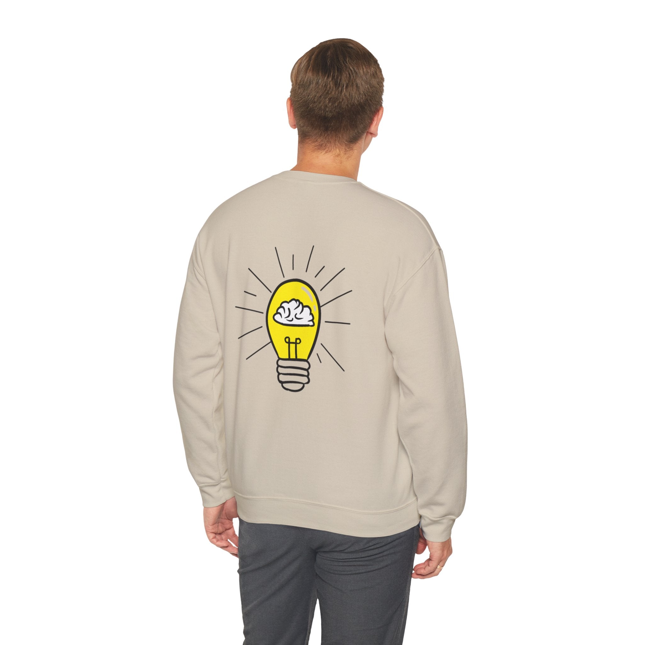 Rethink Everything Craft Beer Crewneck Sweatshirt – Unisex Inspirational Graphic Pullover