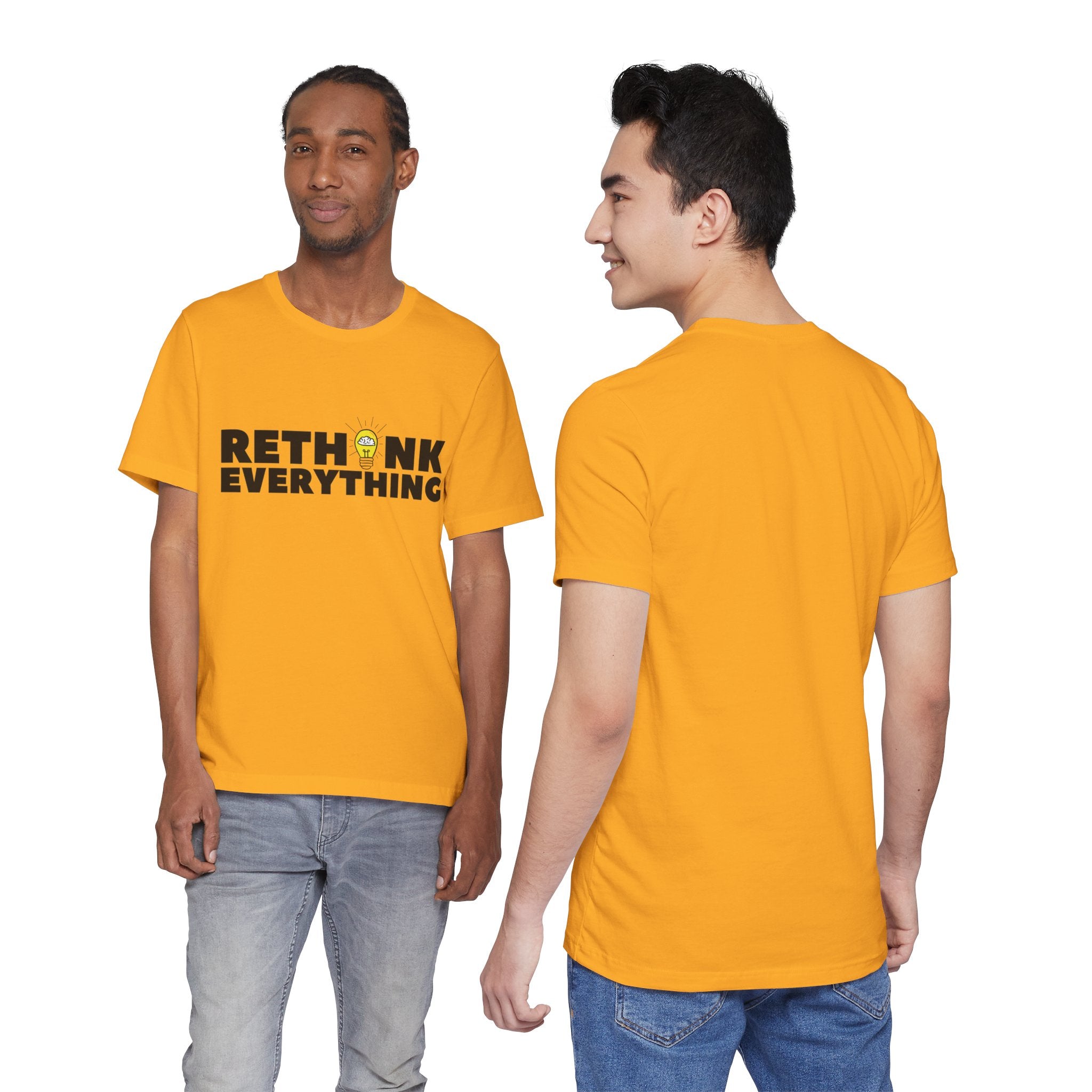 Rethink Everything Mentorship Premium Bella+Canvas Unisex Jersey Tee