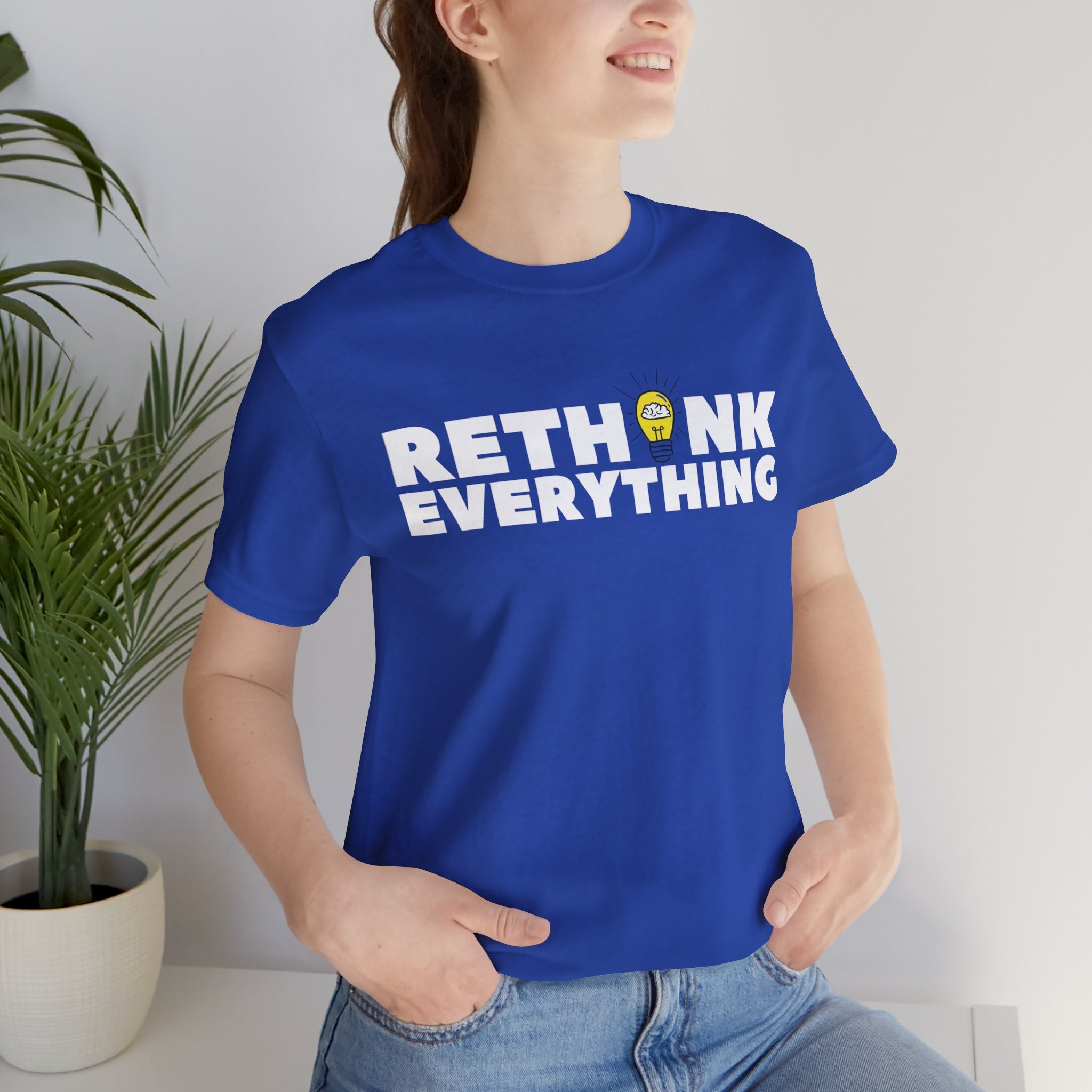 Rethink Everything Insurance Agencies Premium Bella+Canvas Unisex Jersey Tee